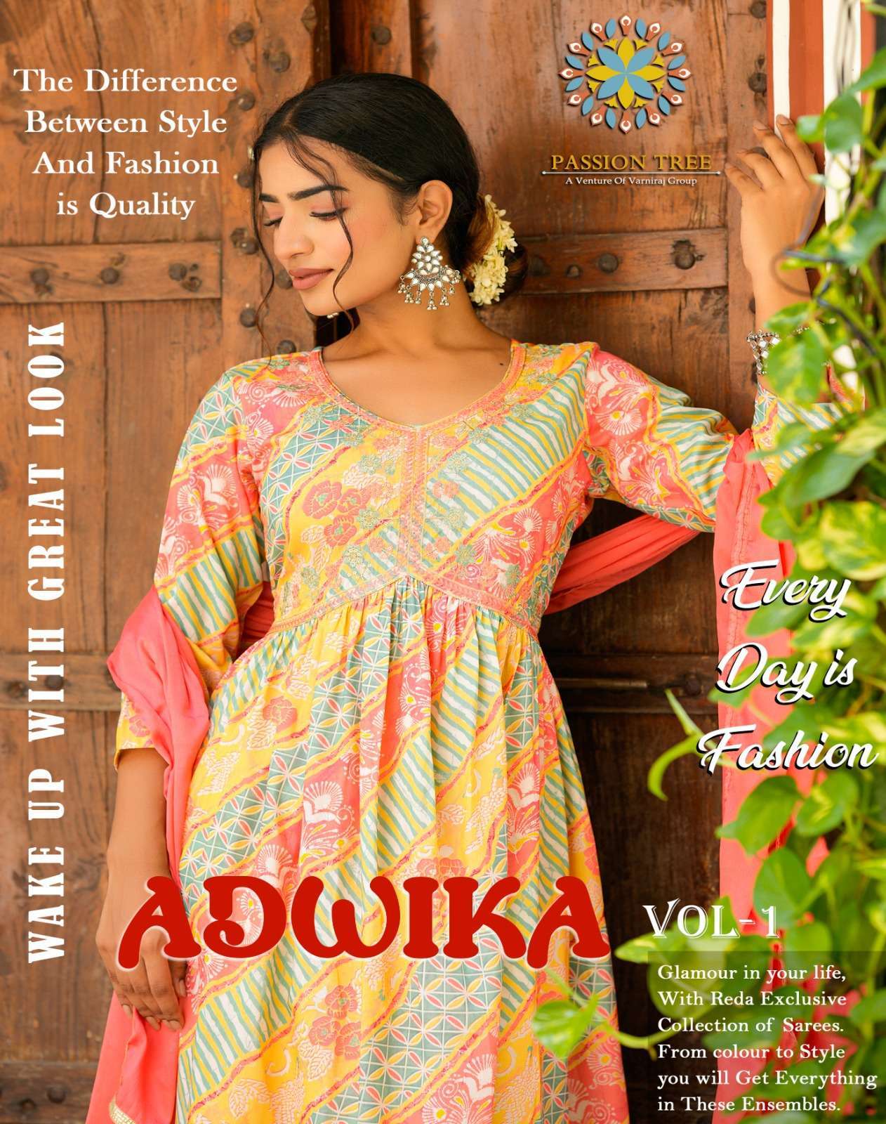 Passion Tree Adwika Vol 1 Fancy Muslin Aaliya Style Readymade Suits New Arrivals