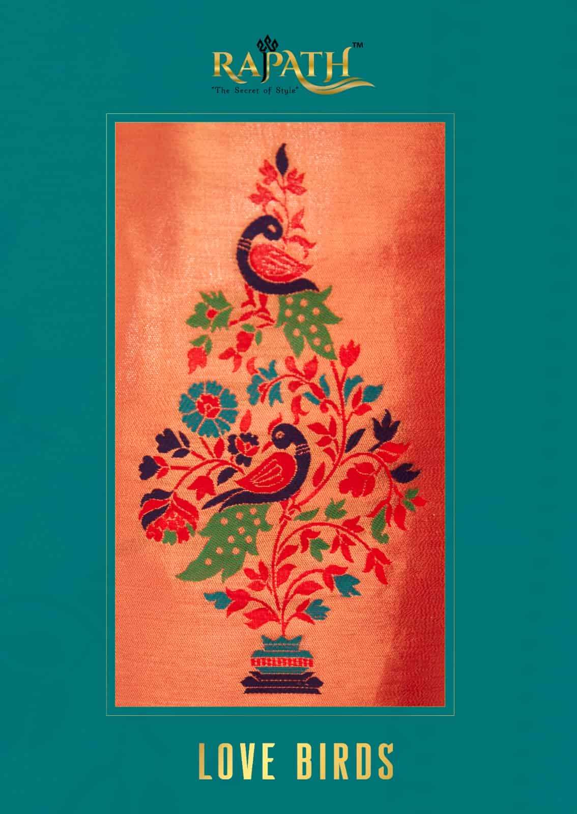 Rajpath Love Birds 141001 To 141010 Festive Wear Style Designer Silk Saree Wholesaler