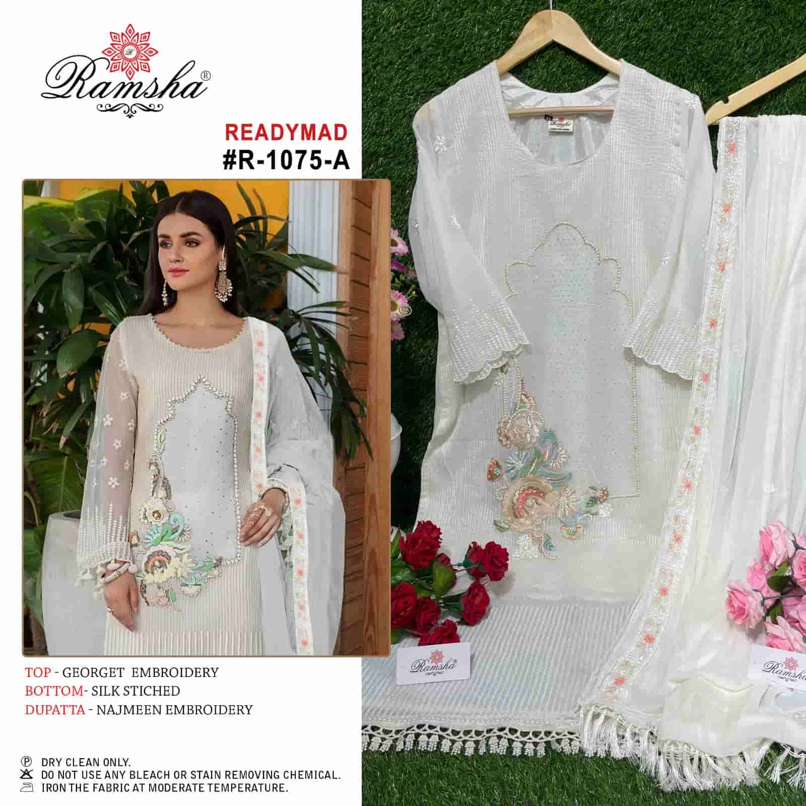 Ramsha R 1075 Nx Exclusive Fancy Designer Style Pakistani Dress Wholasaler