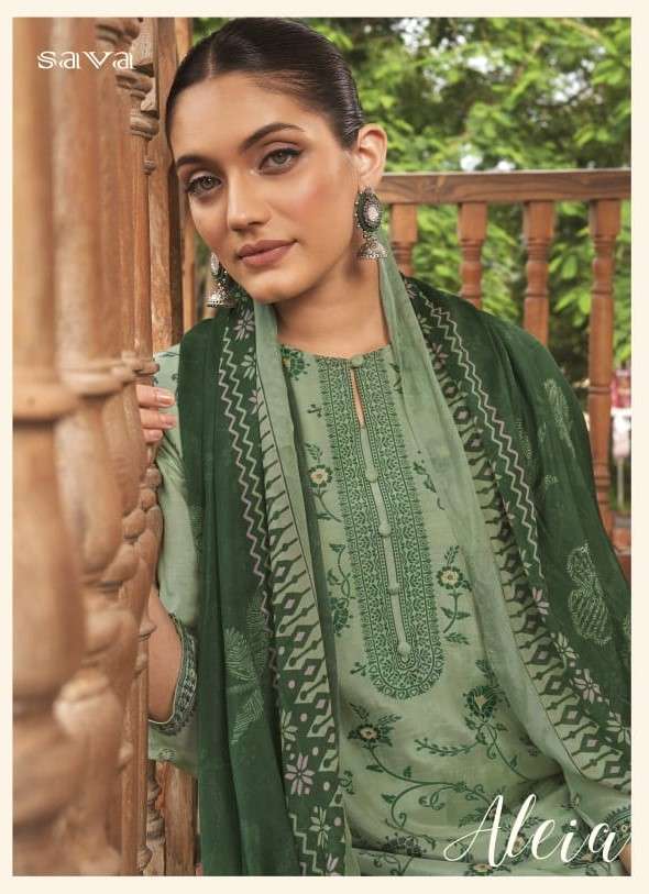 Sava Aleia Exclusive Silk jacquard Salwar Suit Catalog Wholesale Price