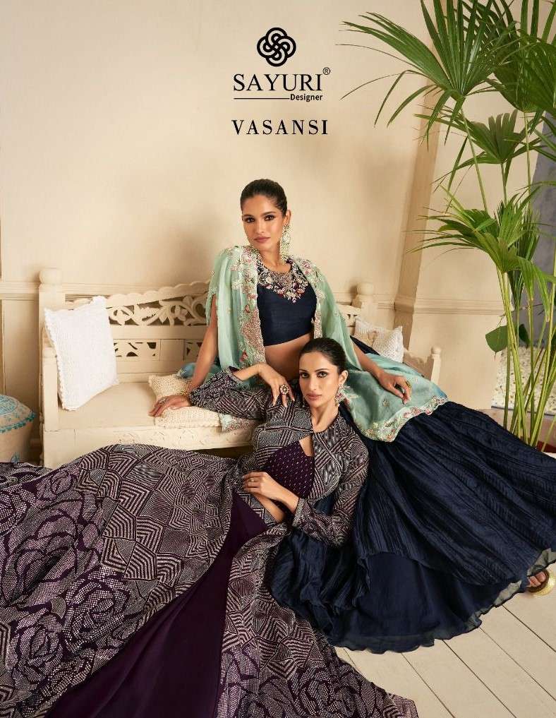 Sayuri Vasansi Latest Designer Partywear Indo Western Dress Latest Collection