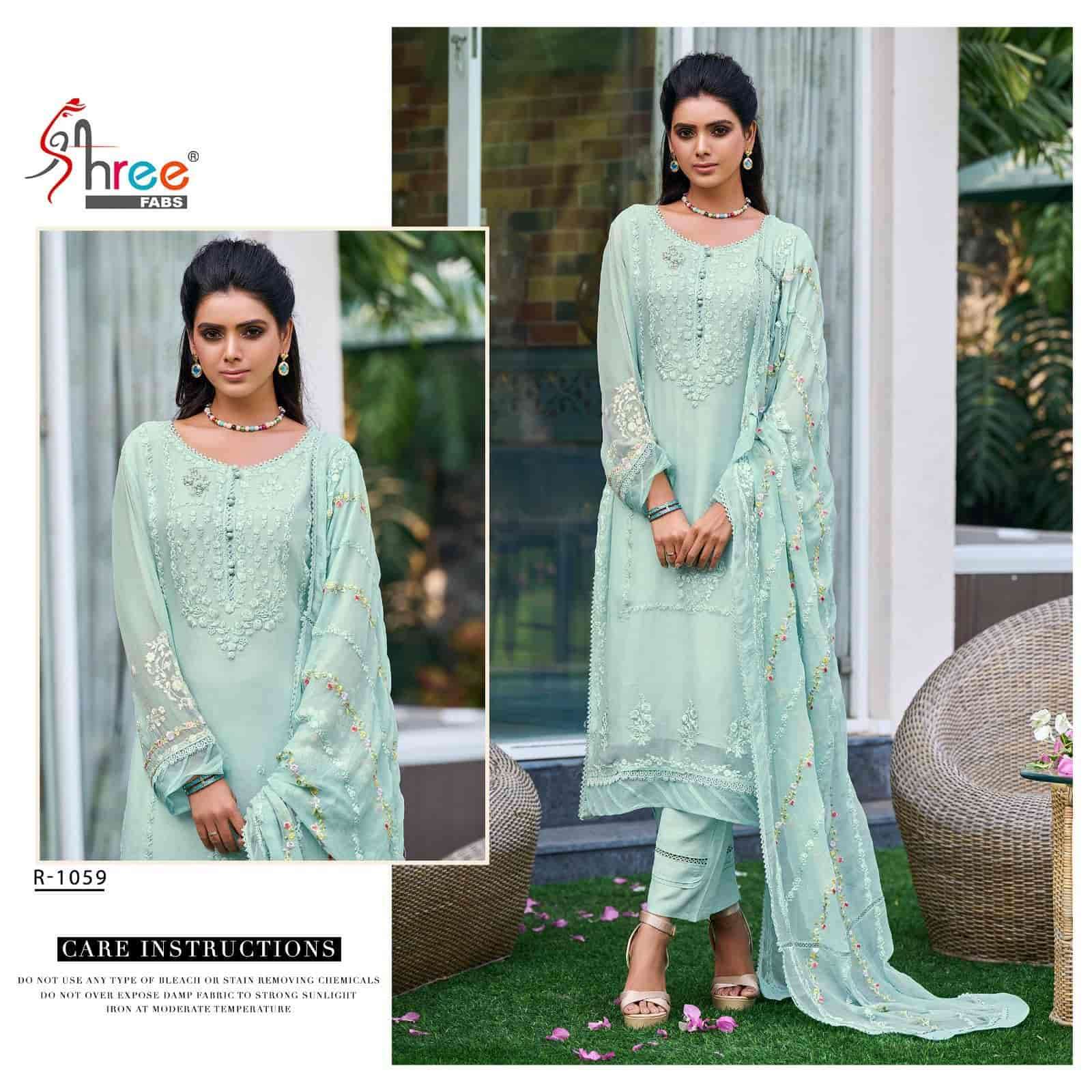 Shree Fabs R 1059 Pakistani Festive Wear Style Readymade Collection