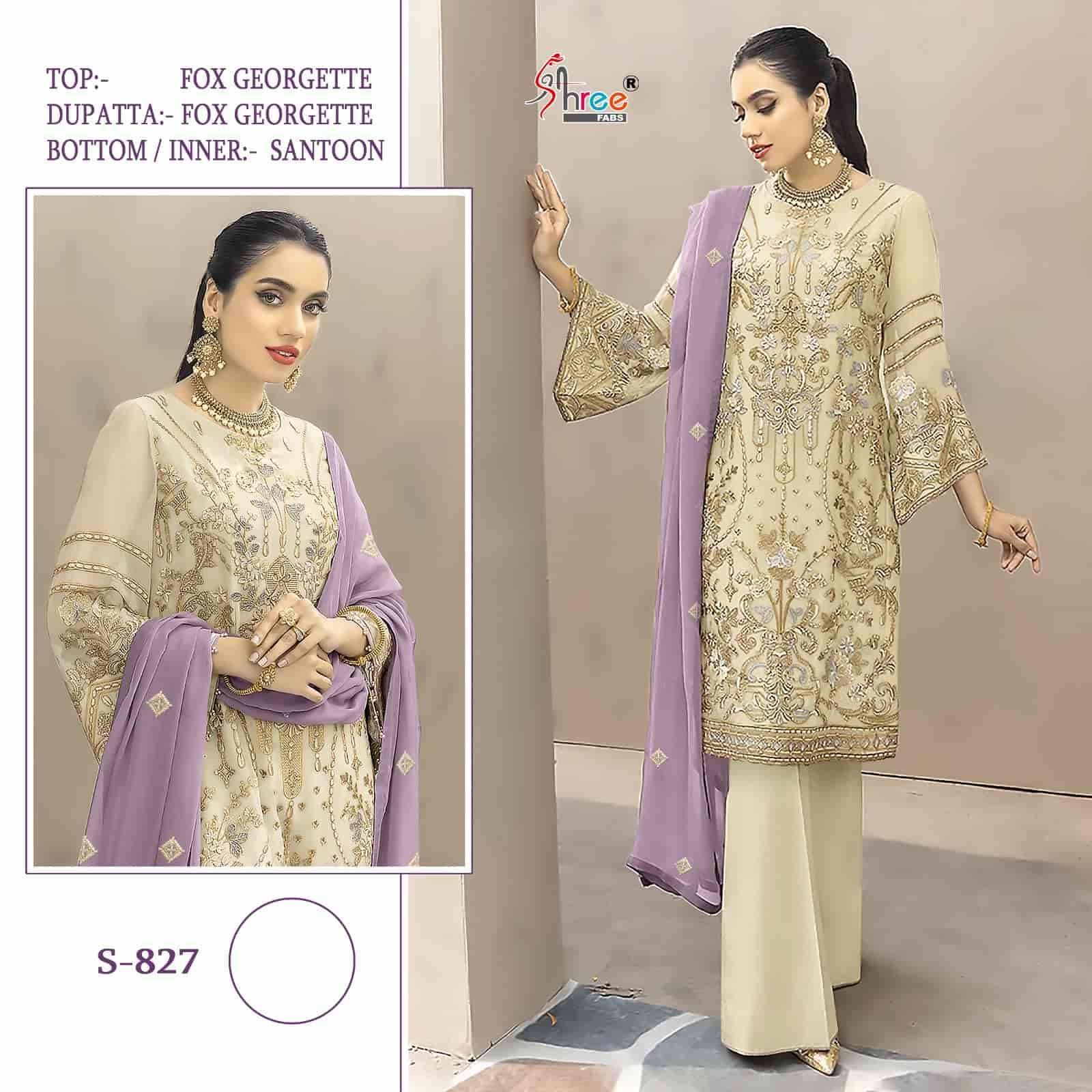 Shree Fabs S 827 Colors Pakistani Festive Wear Style Designer Salwar Suit Dealrs 