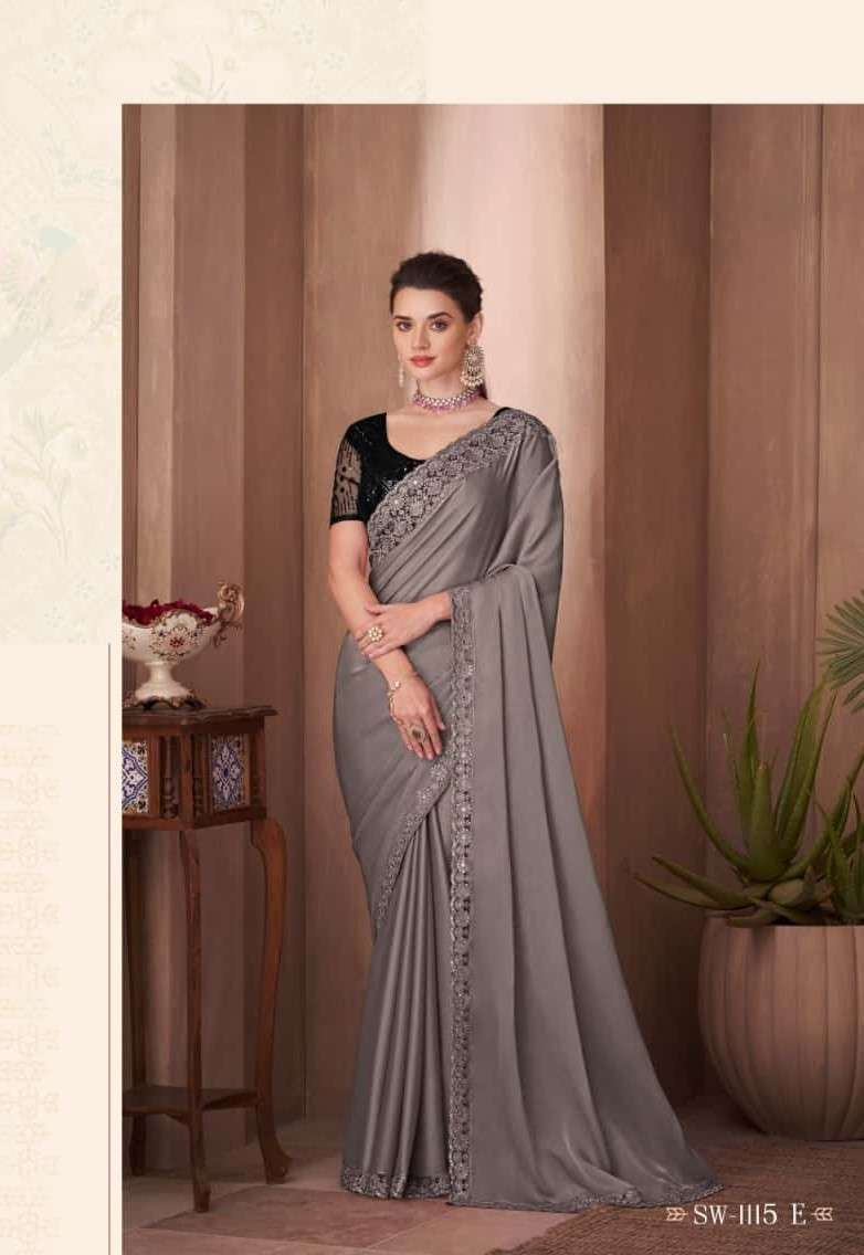 TFH 1115 E Exclusive Heavy Style Party Wear Silk Saree Collection