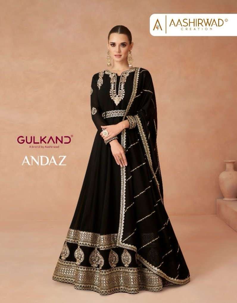 Aashirwad Gulkand Andaz Designer Indo Western Dress COllection