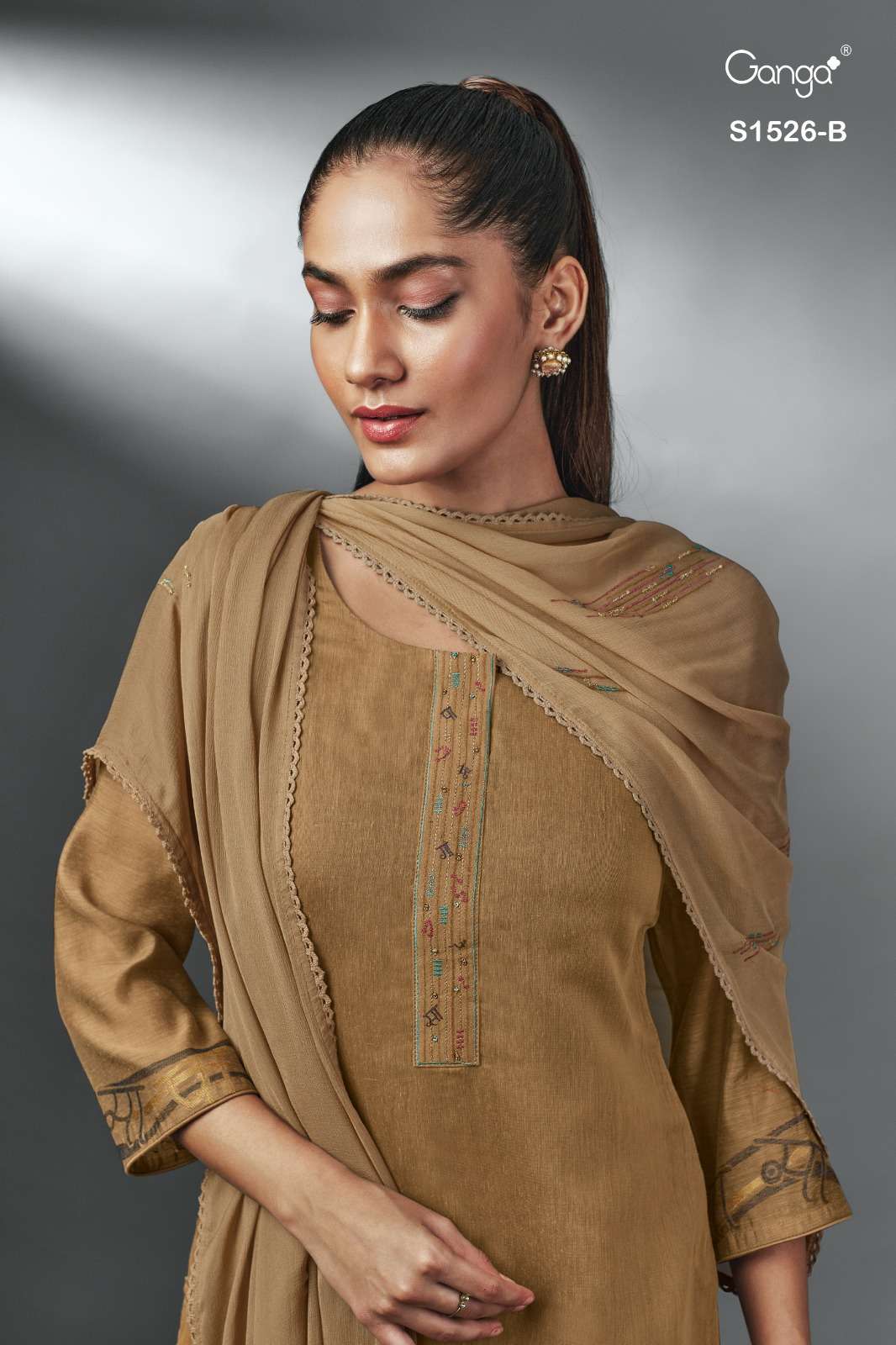 Ganga Neera 1526 Exclusive Silk Festive Collection Dress Suppliers