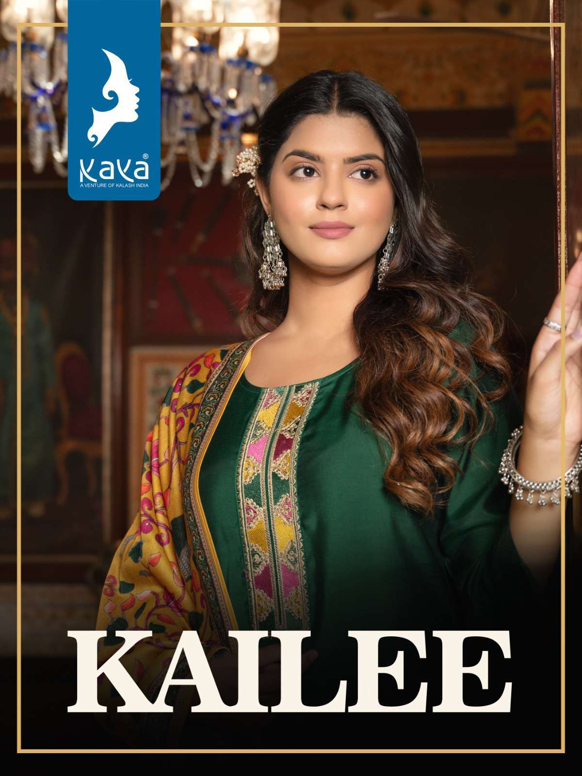 Kaya Kailee Fancy Silk Readymade Traditional Suits Online Sales Exporter