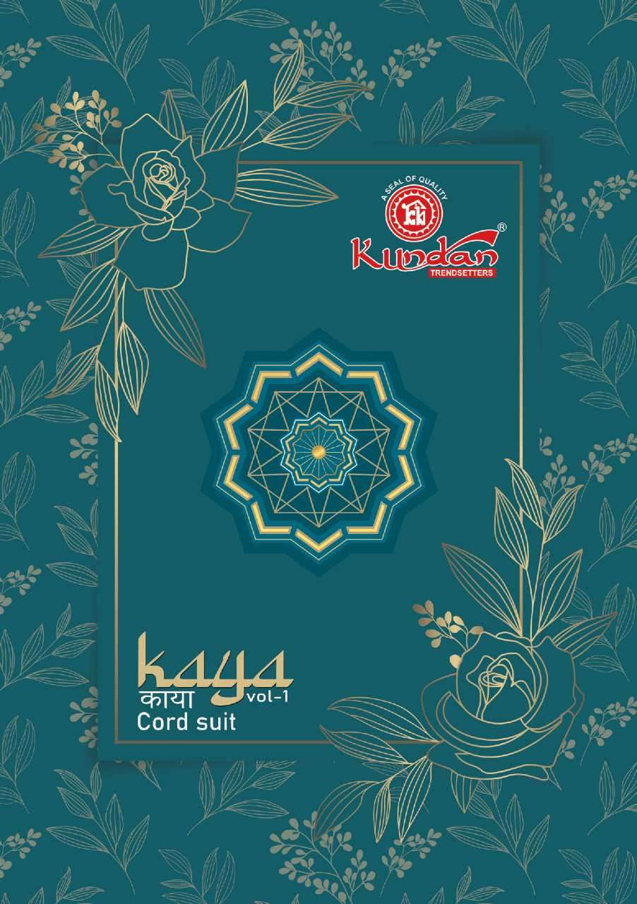 Kundan Kaya Vol 1 Summer Collection Fancy Cord Set Catalog Exporter