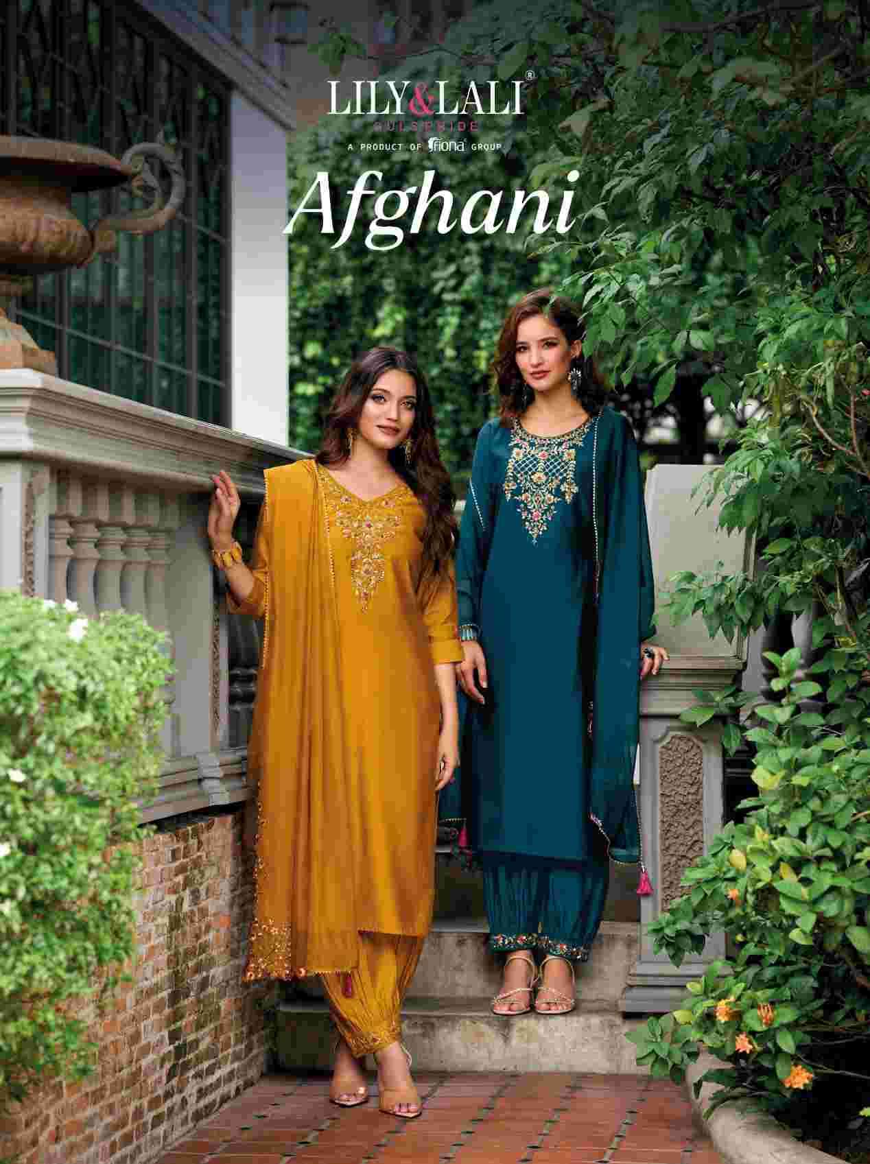 Lily And Lali Afghani Premium Designs 3 Piece Set Festive Wear Afghani Designs
