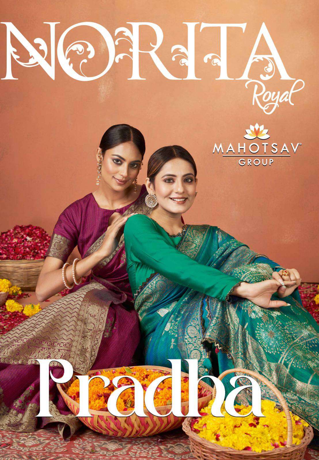 Mahotsav Norita Royal Pradha 43407 To 43419 Designer Saree Online Sales Dealers
