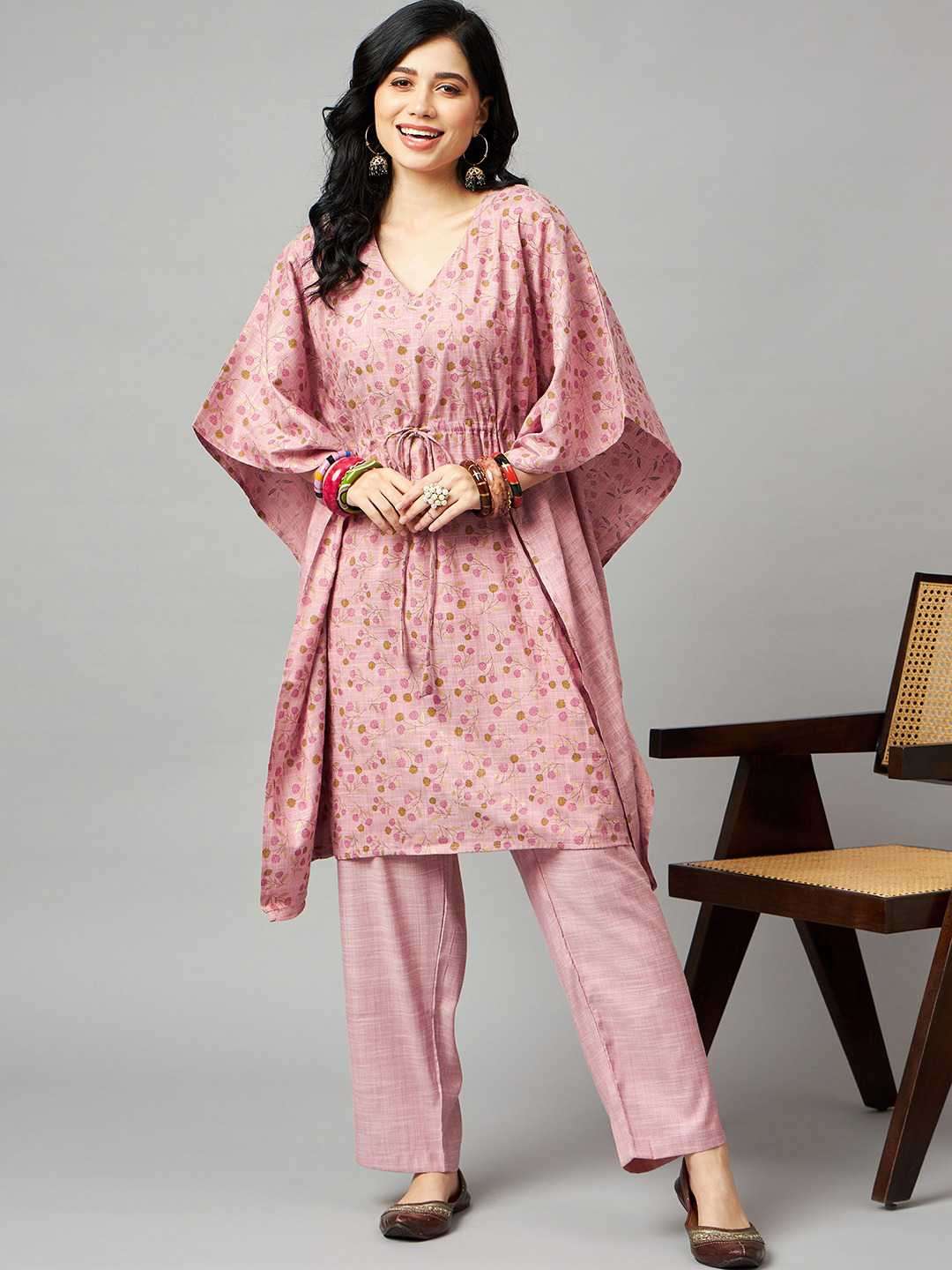 Mahotsav Rakhi 49479 Fancy Kaftan Style Cord Set Ethnic Outfit New Designs