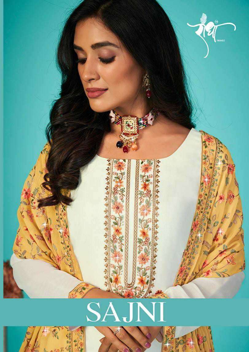 Radha Trendz Sajni Exclusive Traditional Wear Ladies Suit Exporter