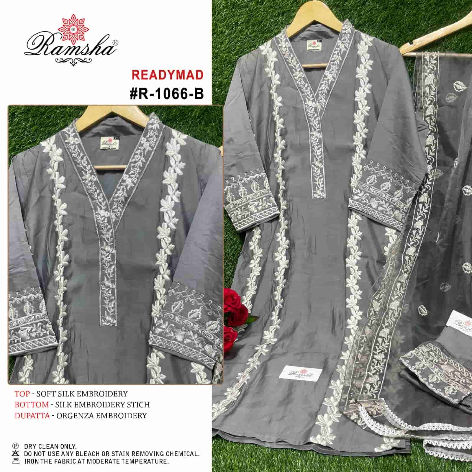 Ramsha R 1066 B Pakistani Latest Embroidered Designs Style Salwar Suit Dealers