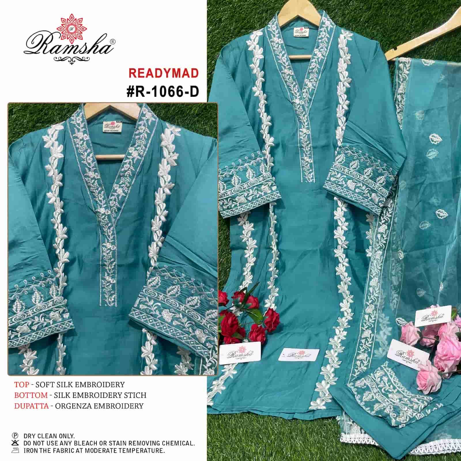 Ramsha R 1066 D Exclusive Fancy Embroidery Work Designer Pakistani Collection