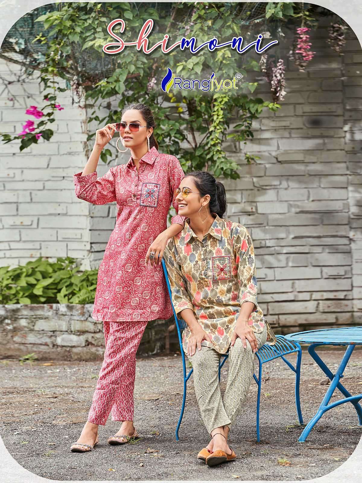 Rangjyot Shimoni Vol 1 Premium Designs Cord Sets Ladies Collection