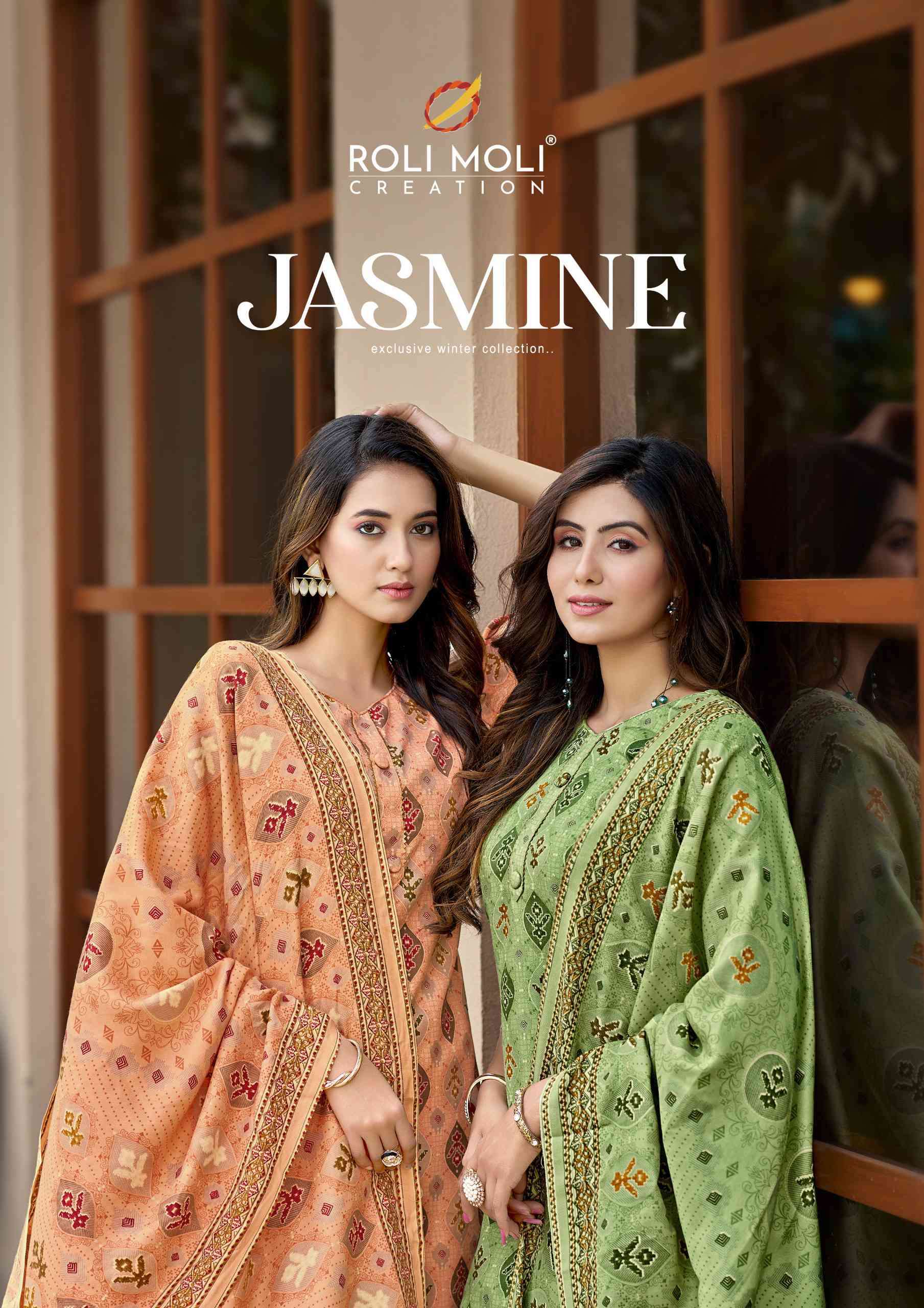 Roli Moli Jasmine Winter Collection Printed Salwar Suit Catalog Wholesaler