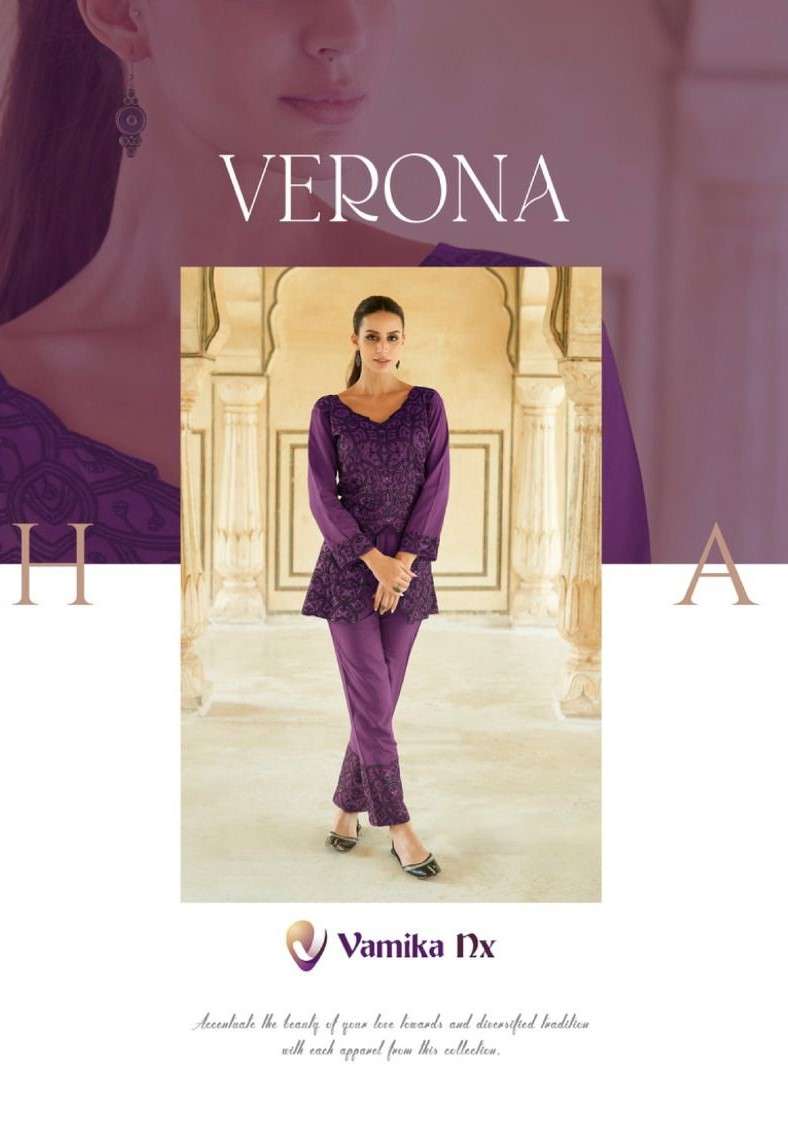 Vamika Nx Verona Exclusive Rayon Ethnic Wear Cord Set Catalog Exporter
