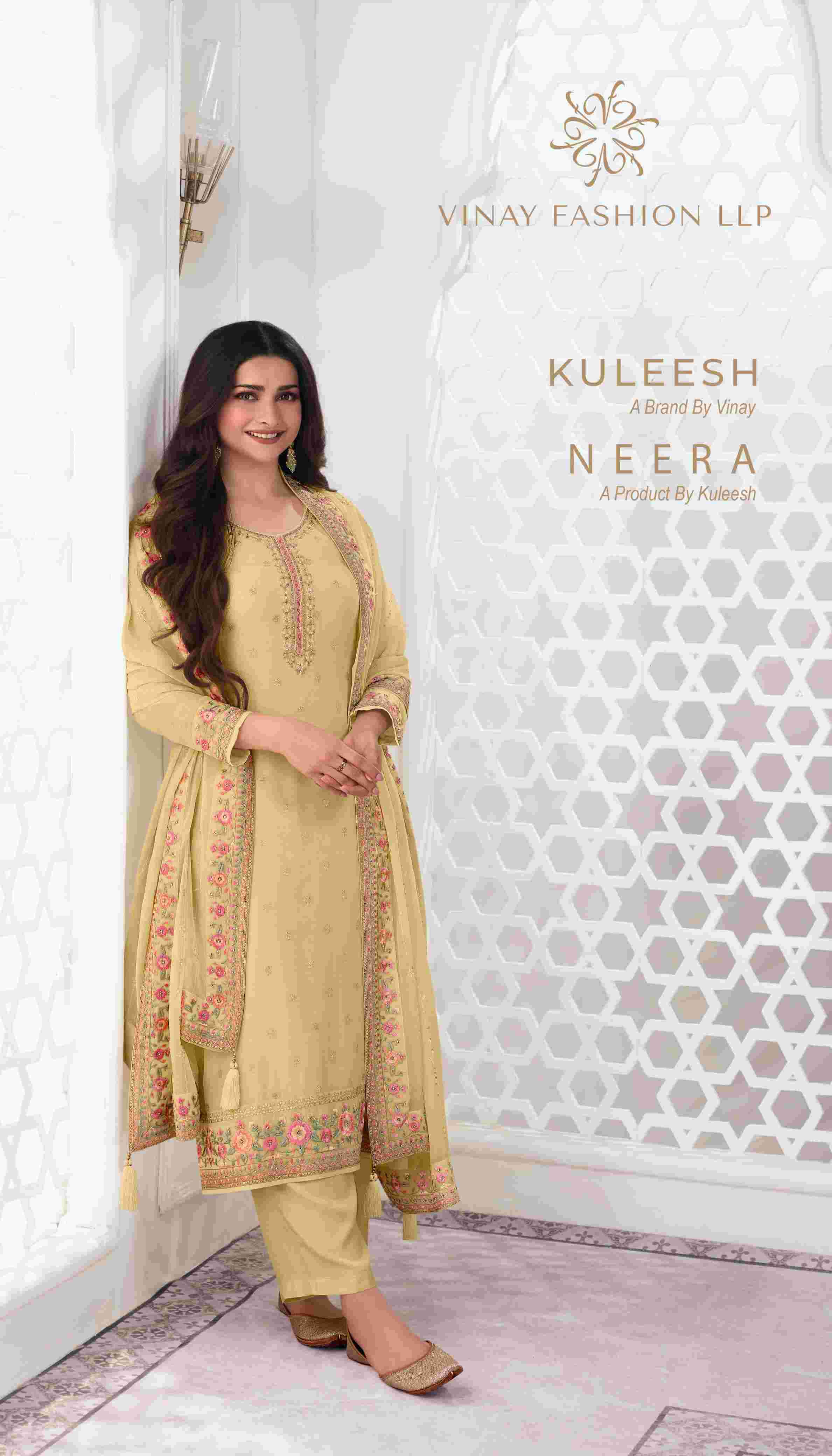 Vinay Fashion Kuleesh Neera Branded Designer Ladies Suit Exporter