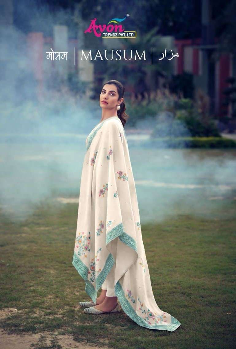 Avon Mausum Exclusive Pashmina Tradition Wear Dress New Designs
