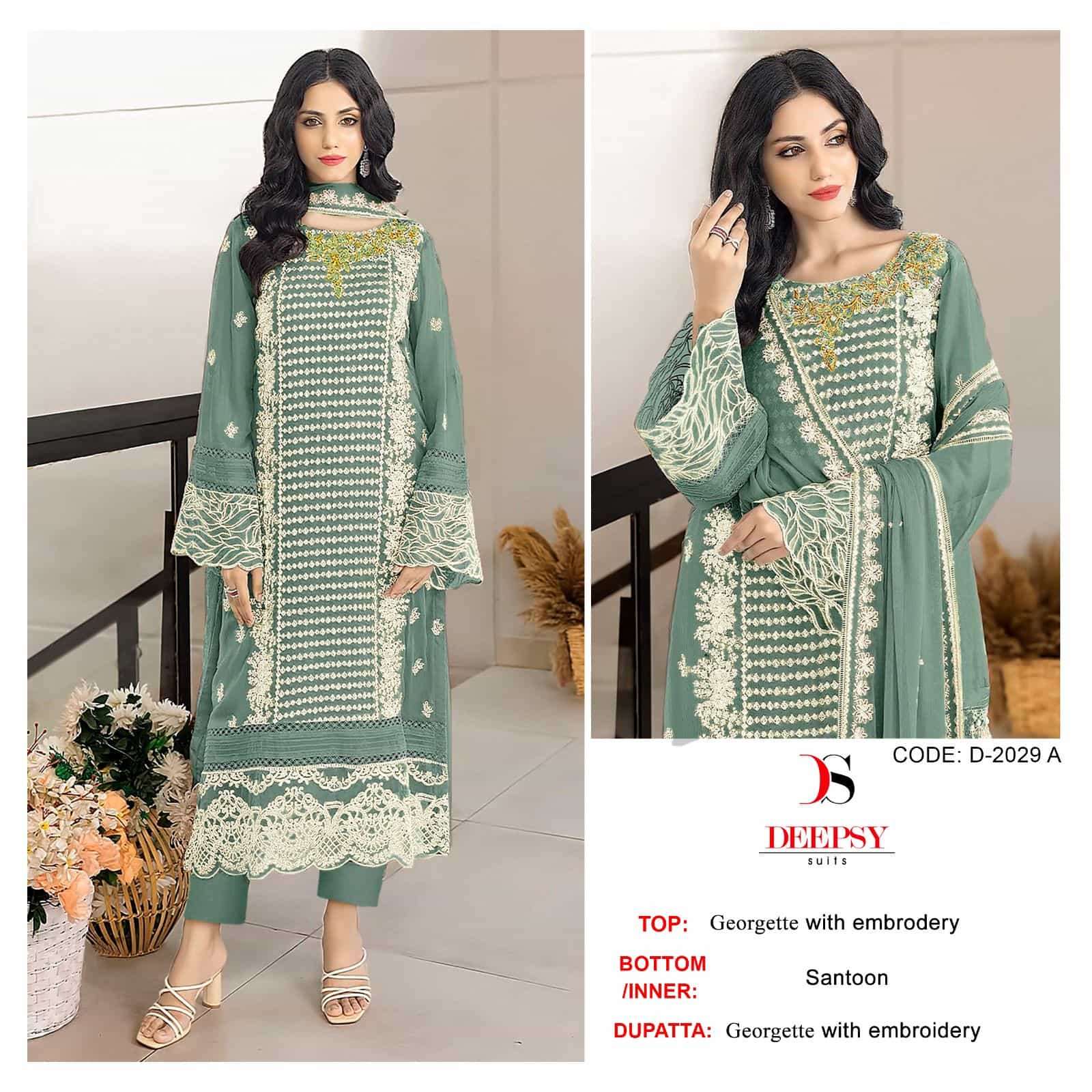 Deepsy D 2029 Colors Exclusive Designer Style Pakistani Salwar Suit Wholesalers