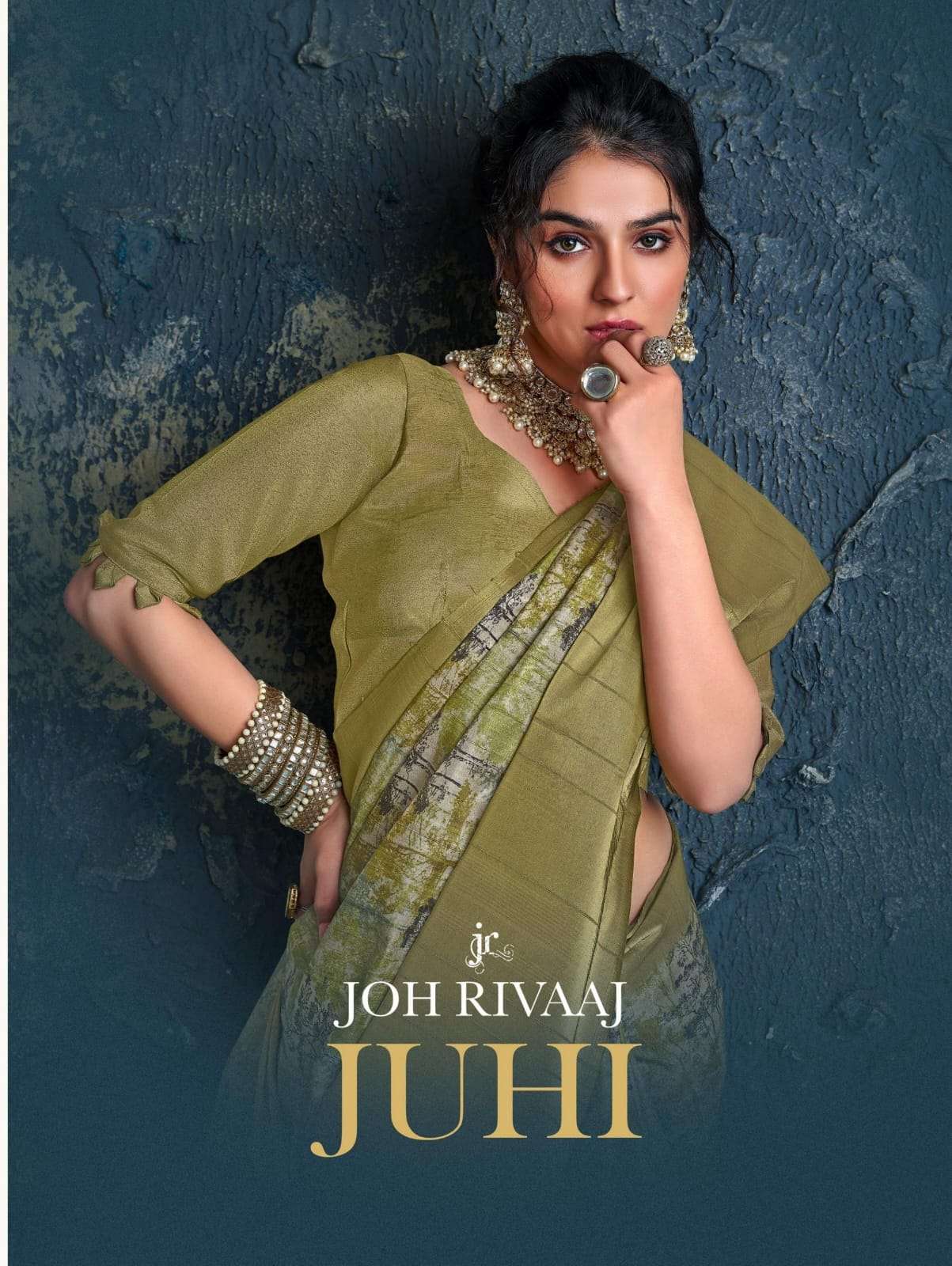 Joh Rivaaj Juhi 73001 To 73009 Festive Collection Saree Catalog Dealers