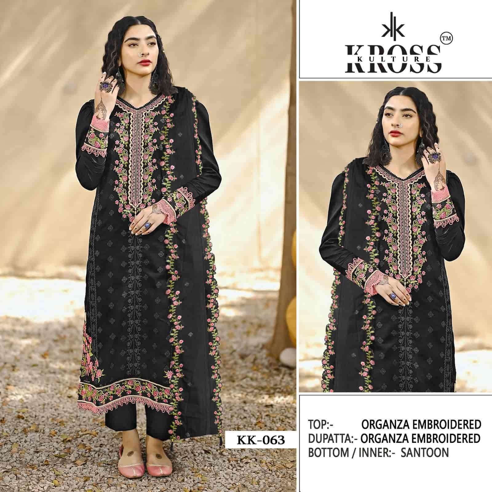 Kross Kulture KK 063 Colors Pakistani Party Wear Style Designer Salwar Suit Wholesalers