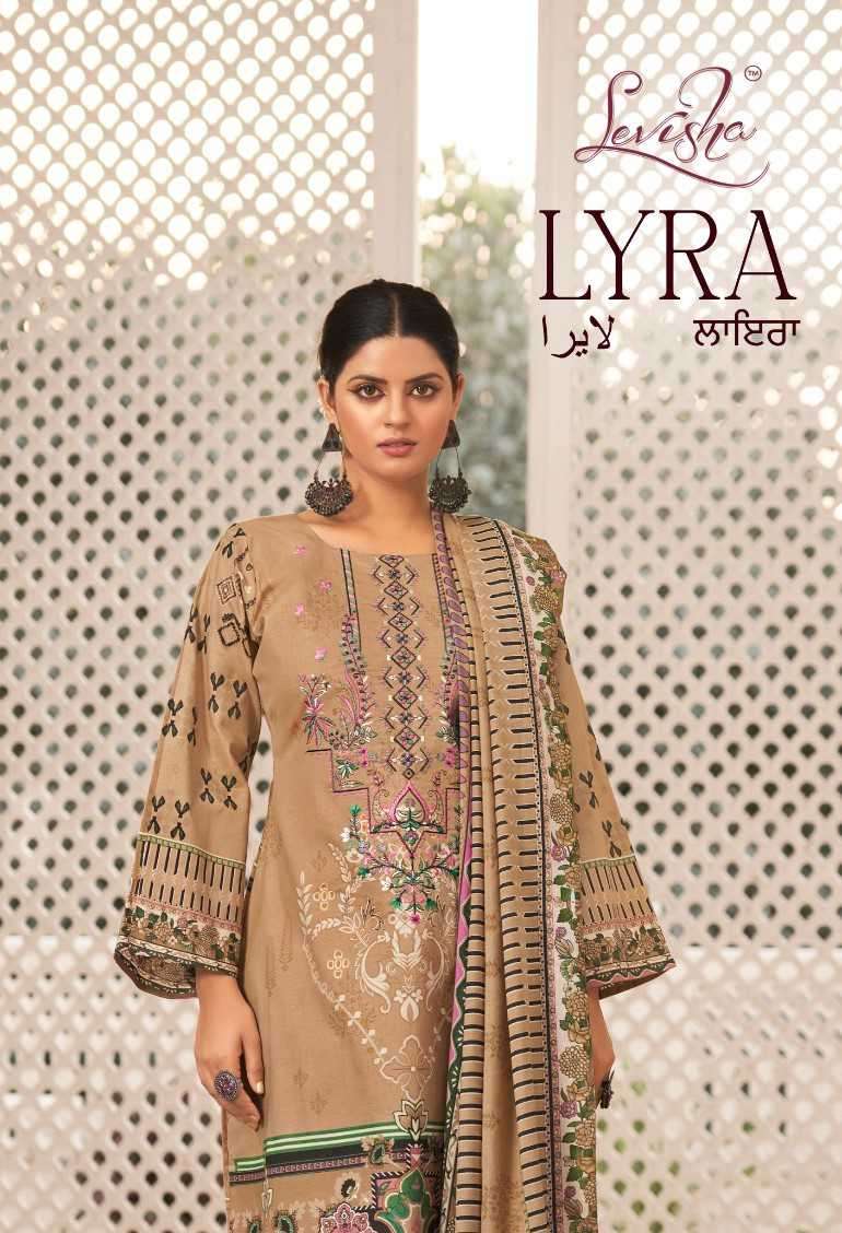 Levisha Lyra Fancy Pakistani Print Exclusive Cotton Suit Suppliers