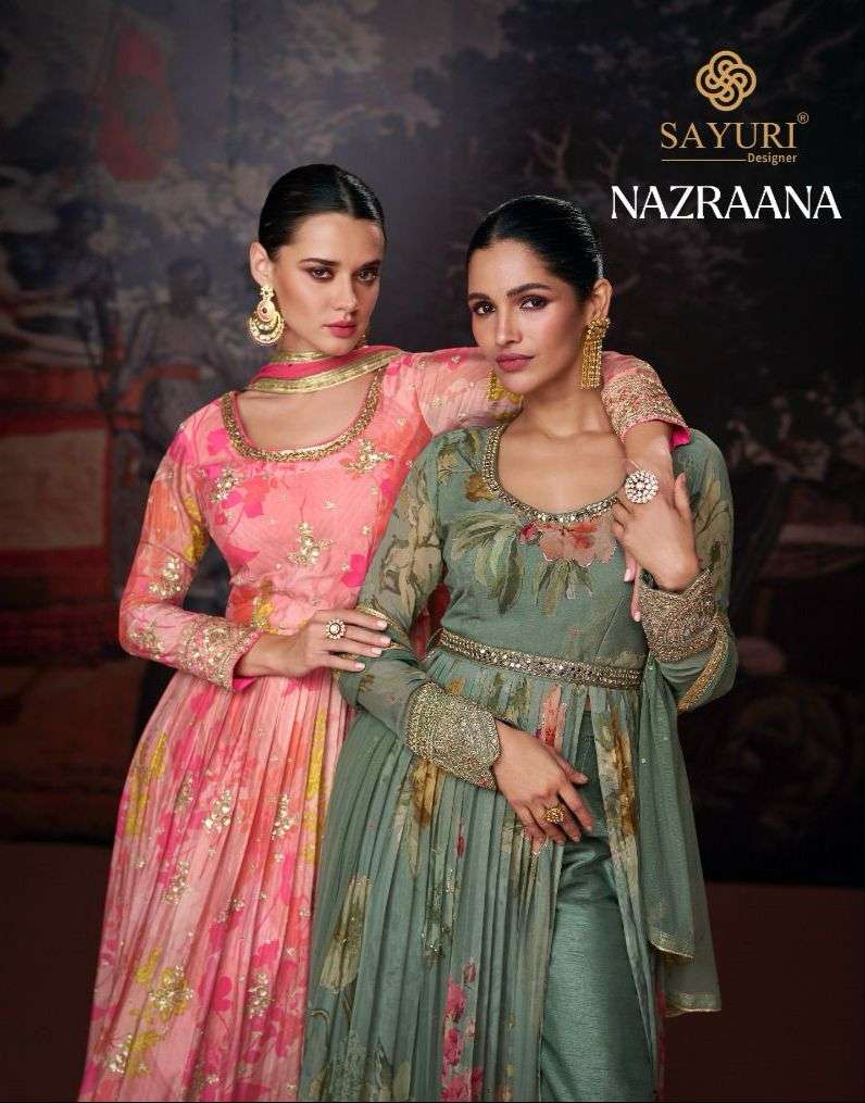 Sayuri Nazraana Designer Indo Western Dress New Collection