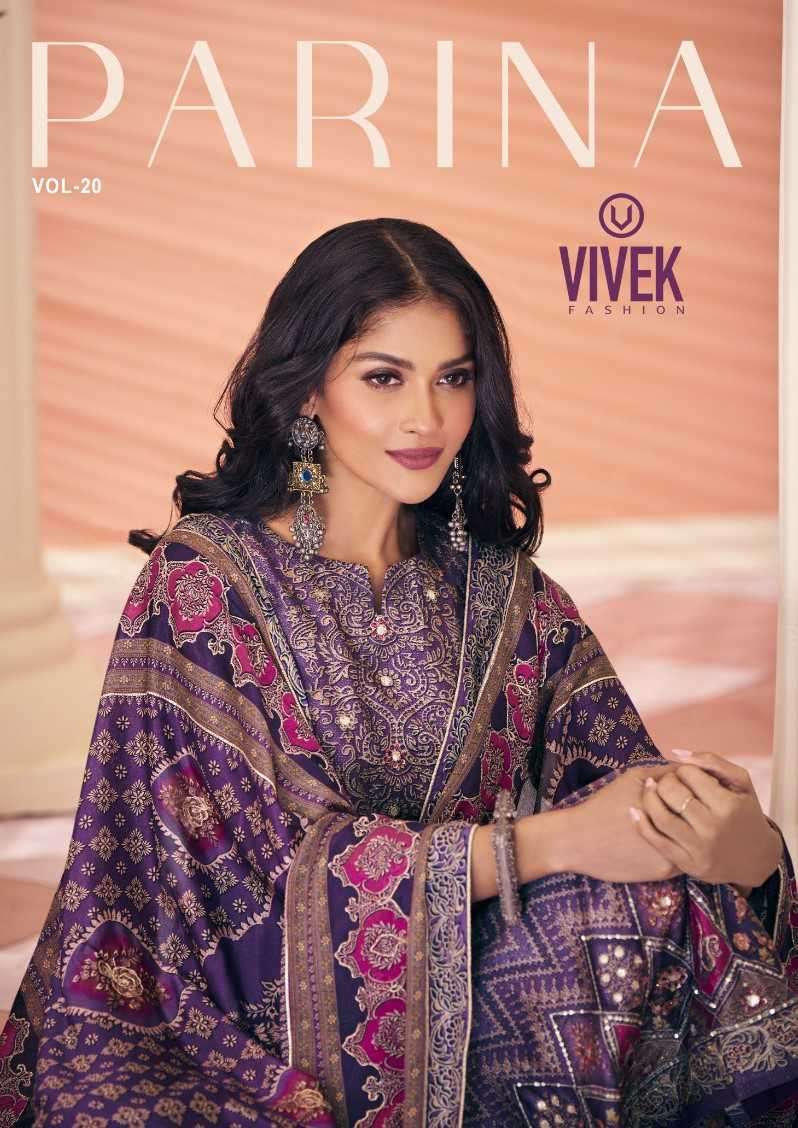 Vivek Fashion Parina Vol 20 Latest Designs Silk Tradition Wear Dress Suppliers