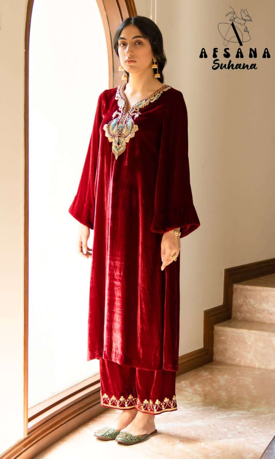 Afsana Suhana Readymade Velvet Wedding Collection Combo Suit Dealers