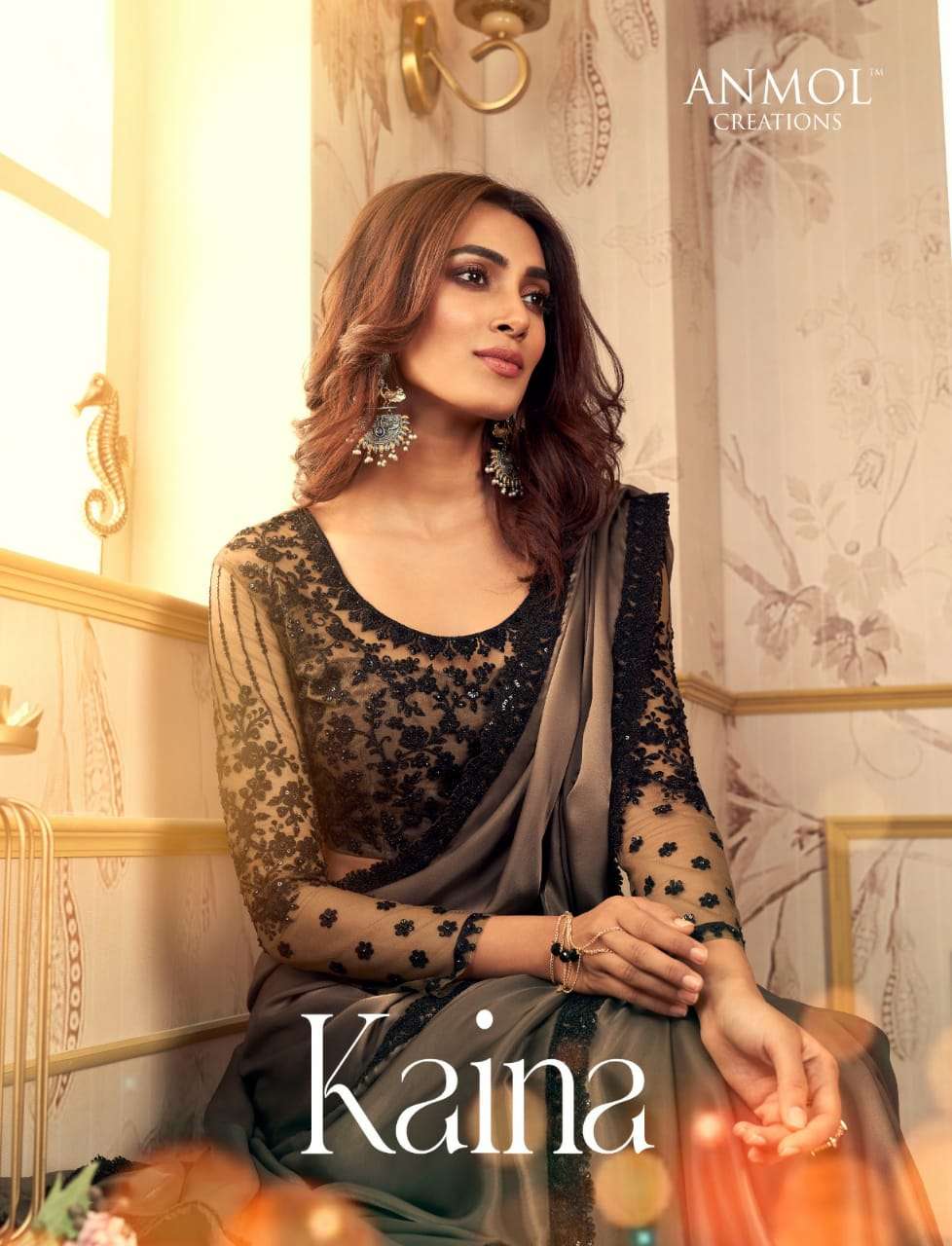 Anmol Creation Kaina 2001 To 2014 Latest Designer Saree Wedding Collection