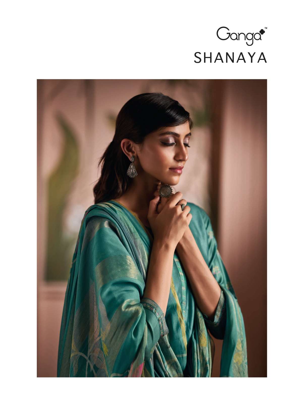 Ganga Shanaya New Fancy Russian Silk Tradition Wear Suit Suppliers