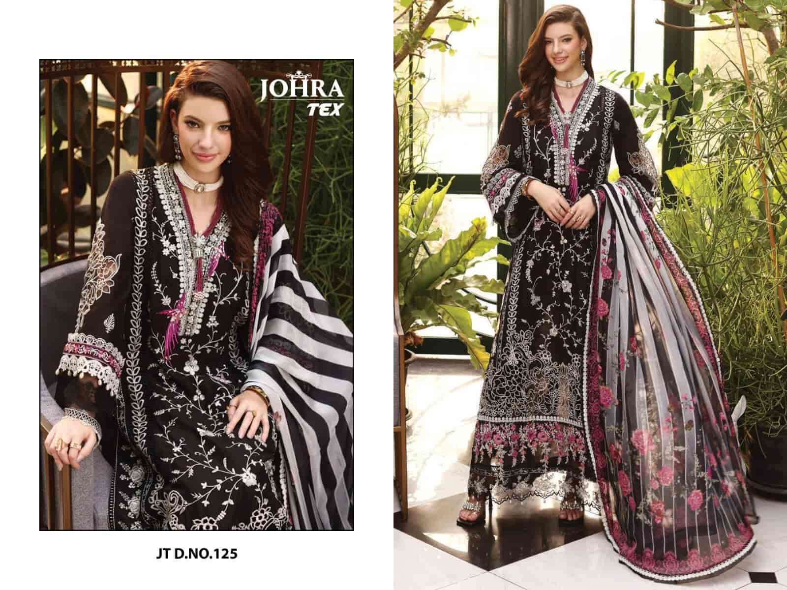 Johra Tex 125 Fancy Designer Style Pakistani Cotton Salwar Suit Exporter
