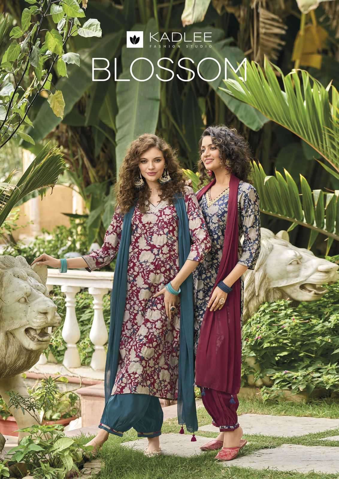 Kadlee Blossom Fancy Afghani Suit Readymade Exclusive Collection