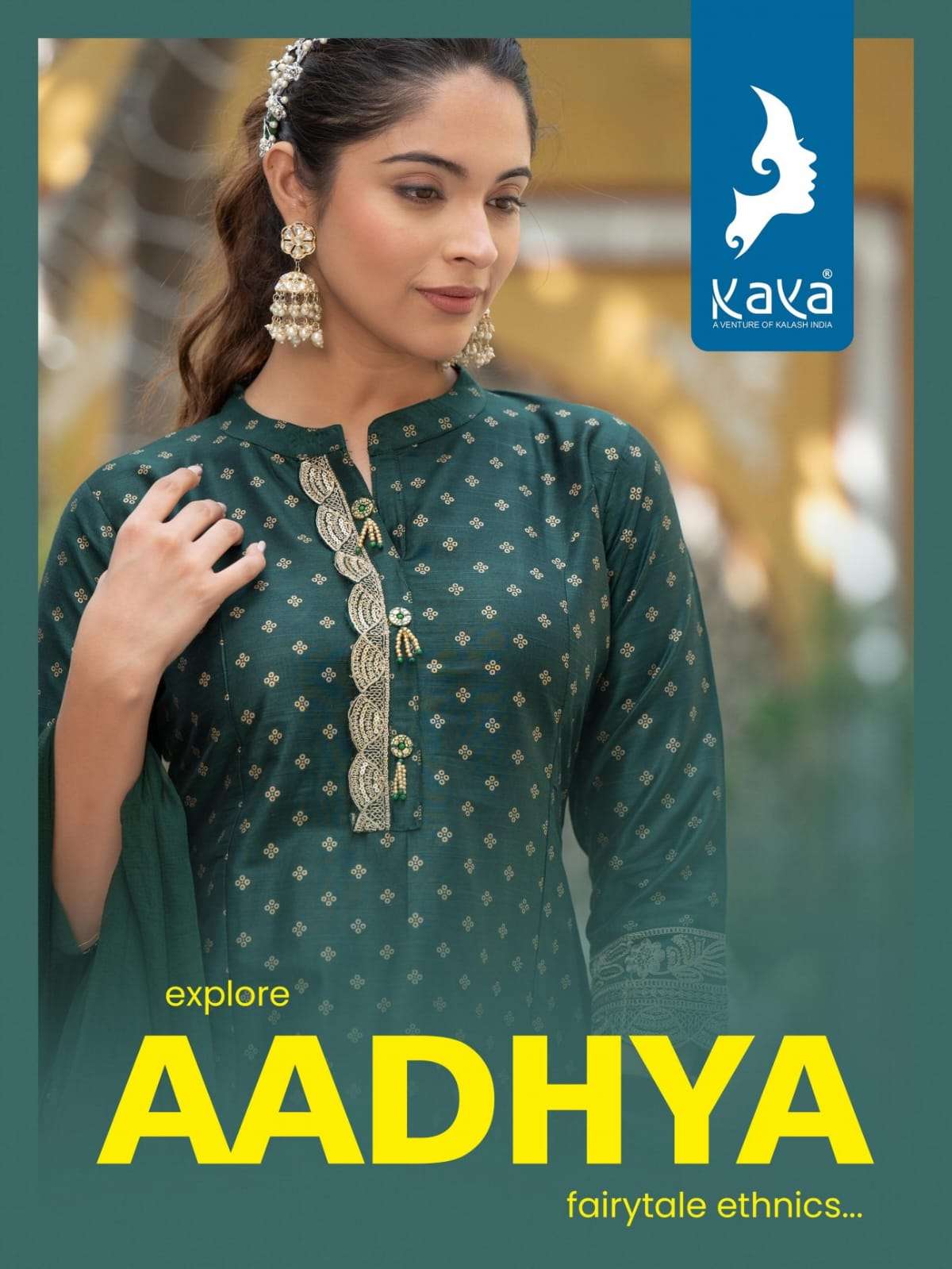 Kaya Aadhya Exclusive Festive Wear Kurti Pant Dupatta Fancy Collection