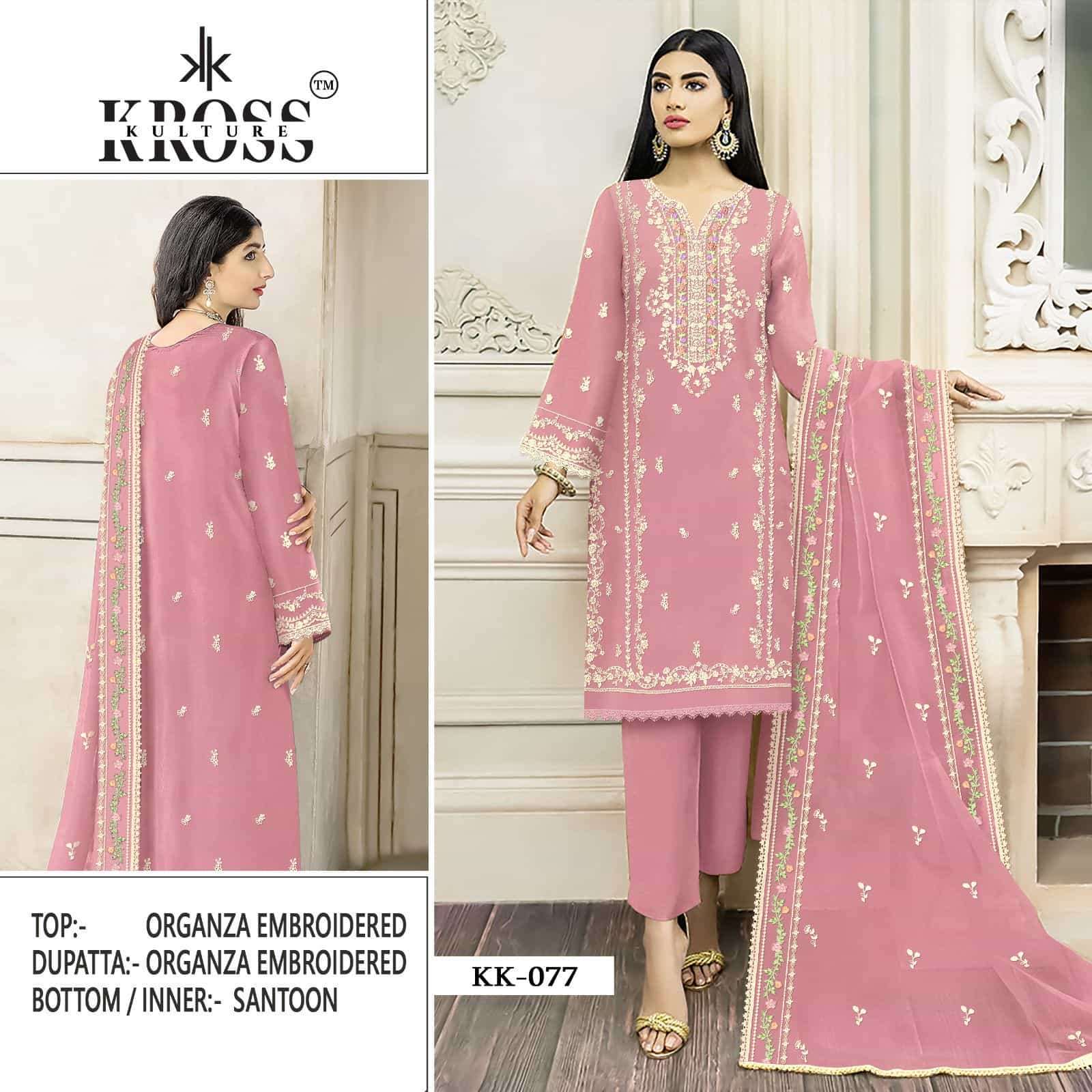 Kross Kulture KK 077 Colors Festive Wear Style New Designer Pakistani Suit Suppliers