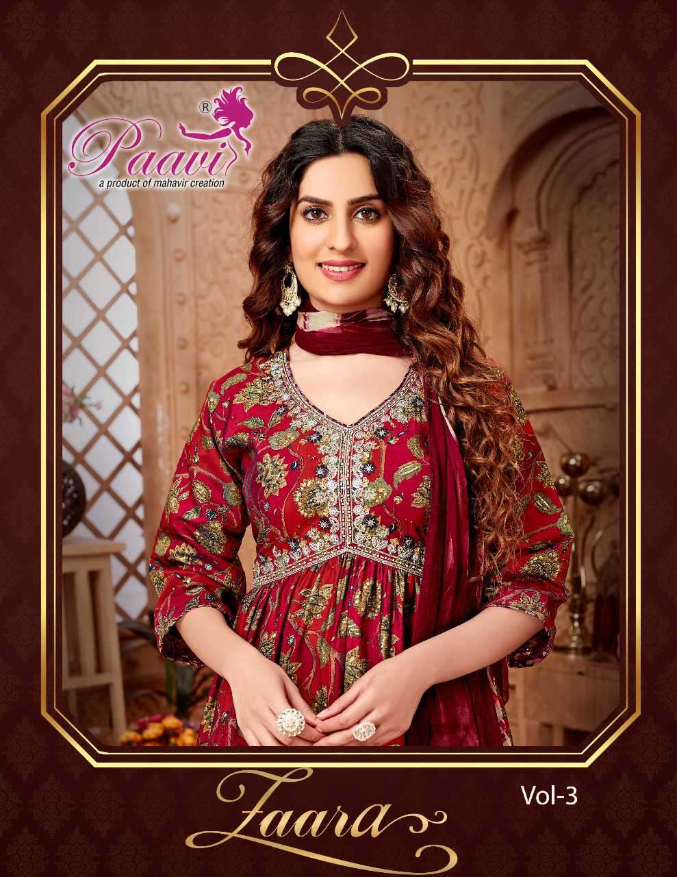 Paavi Zaara Vol 2 Fancy Aaliya Style Readymade Suit Online Store Collection