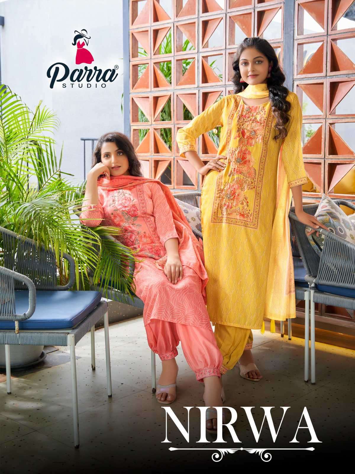 Parra Studio Nirwa Vol 1 Festive Wear Readymade Afghani Suit New Designs