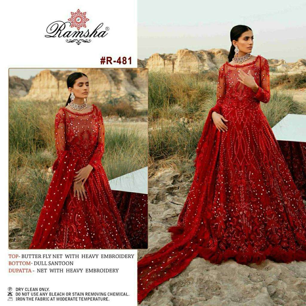 Ramsha R 481 Exclusive Latest Party Wear Style Designer Gown Exporter