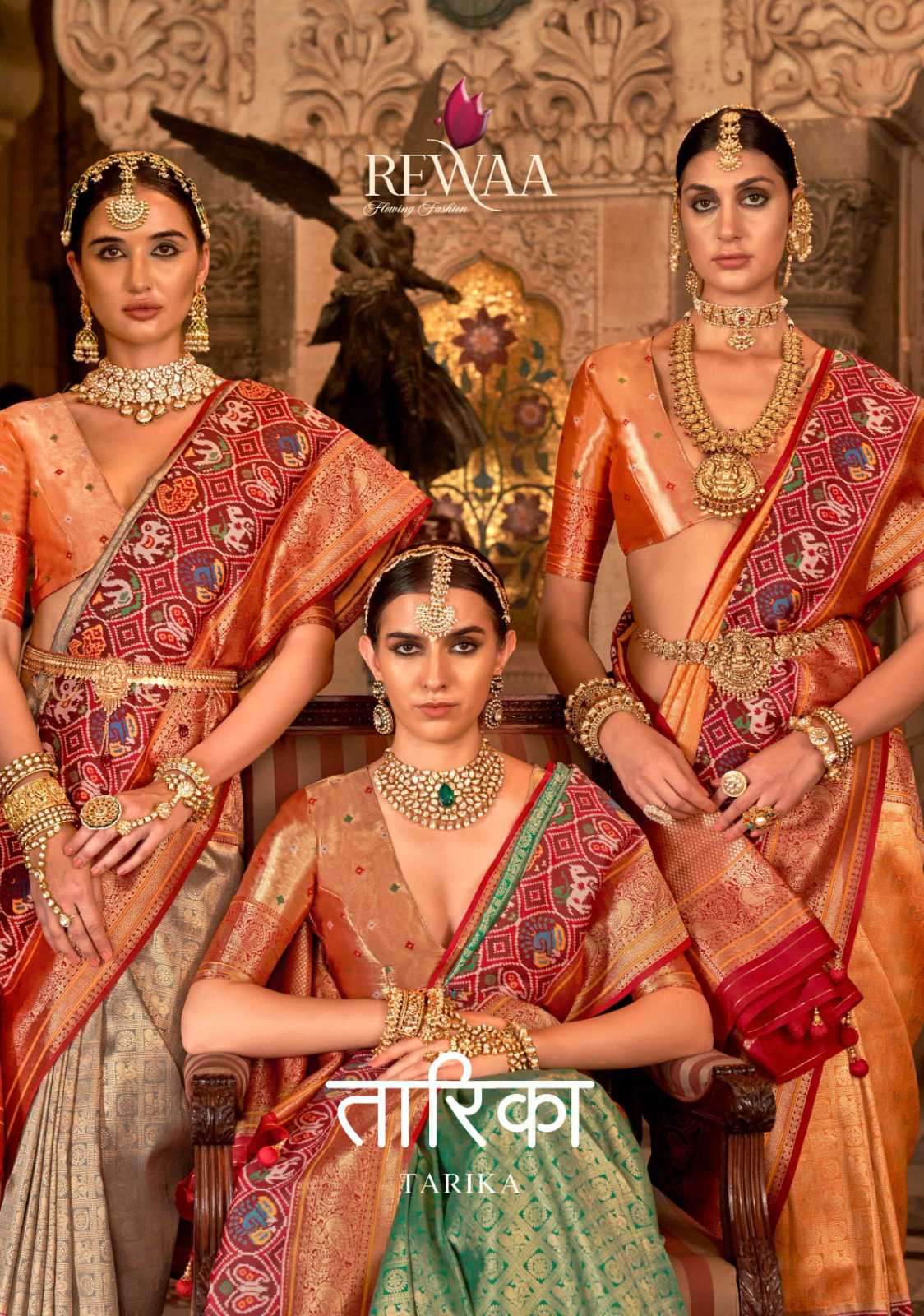 Rewaa Tarika 1025 To 1033 Branded Traditional Saree Latest Designs