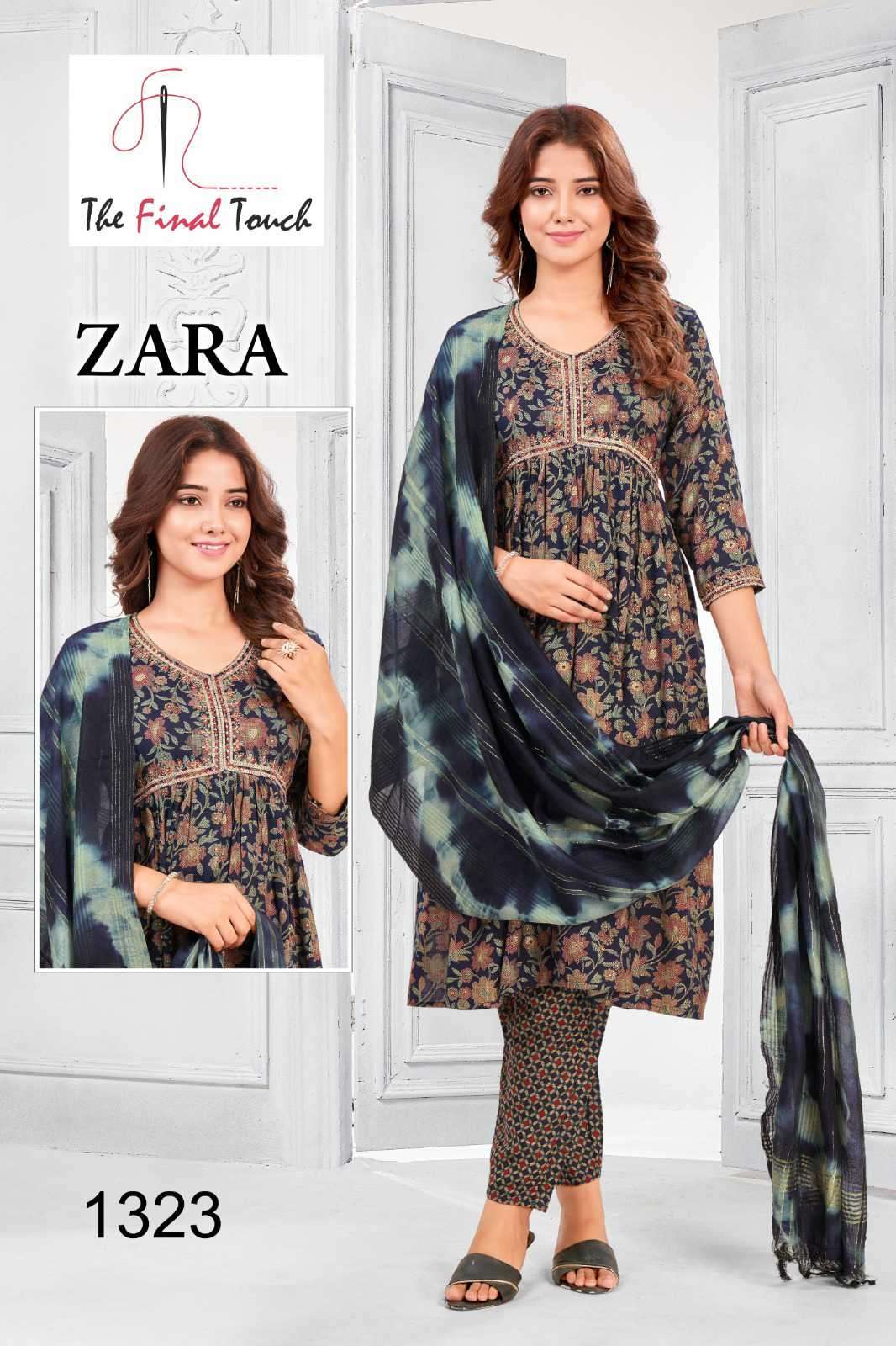 RR Fashion The Final Touch Zara Fancy Aaliya Style Combo Designs Suit Dealers