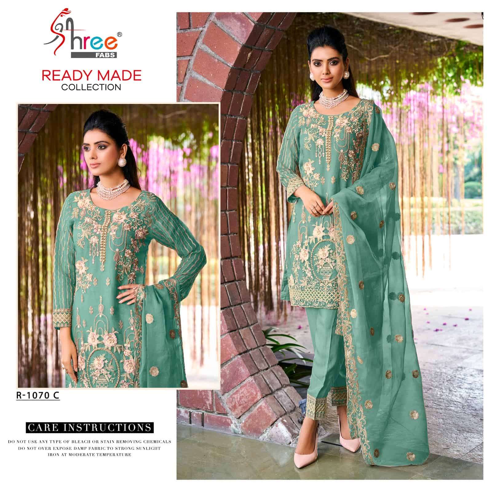 Shree Fabs R 1070 C Exclusive Party Wear Style Heavy Salwar Suit Collection