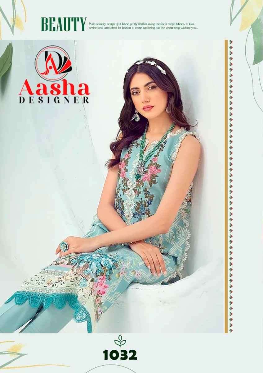 Aasha Designer As 1032 Pakistani Cotton Suit Online Store Collection