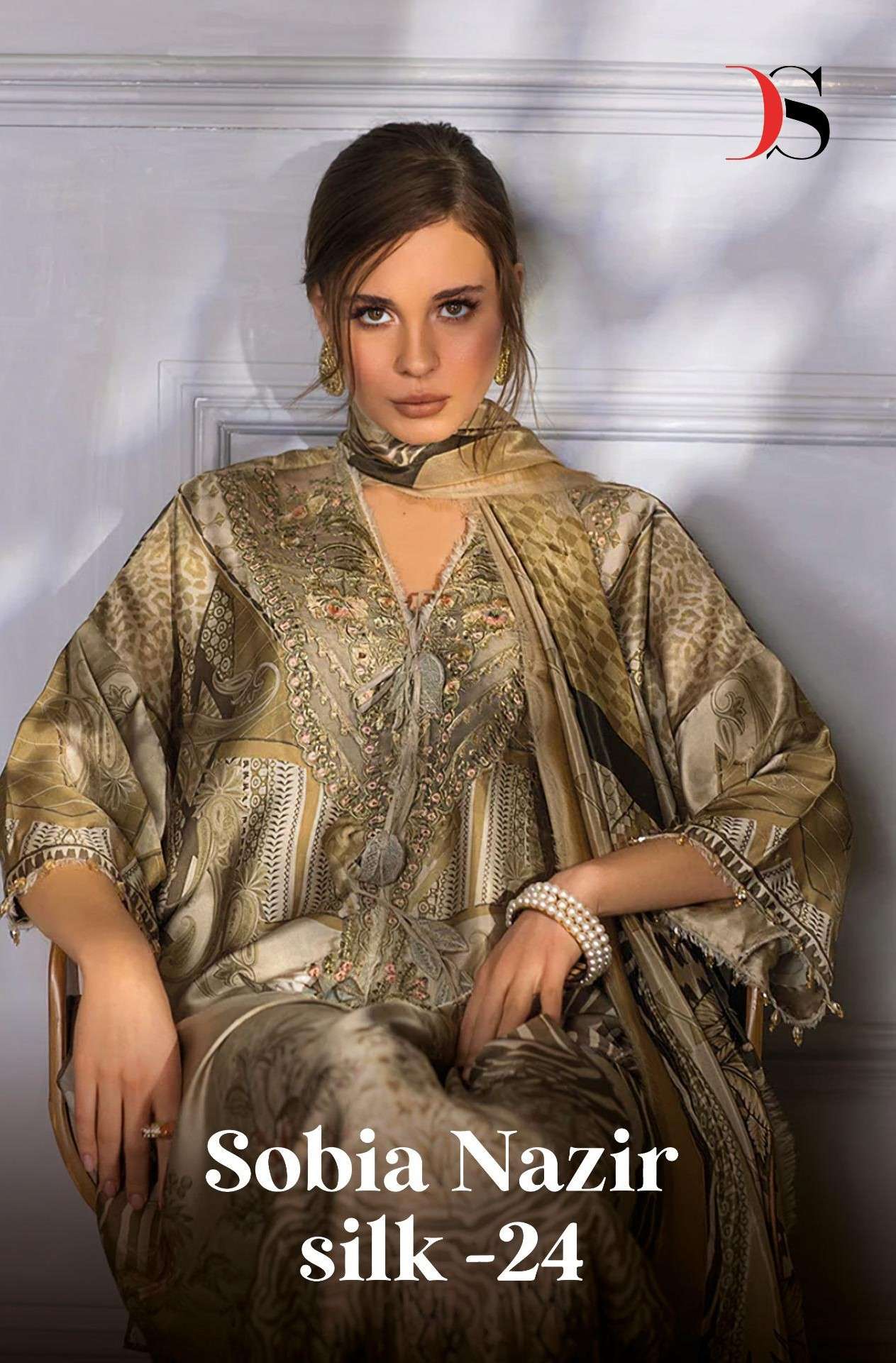 Deepsy SObia Nazir Silk 24 Fancy Pakistani Suit New Collection