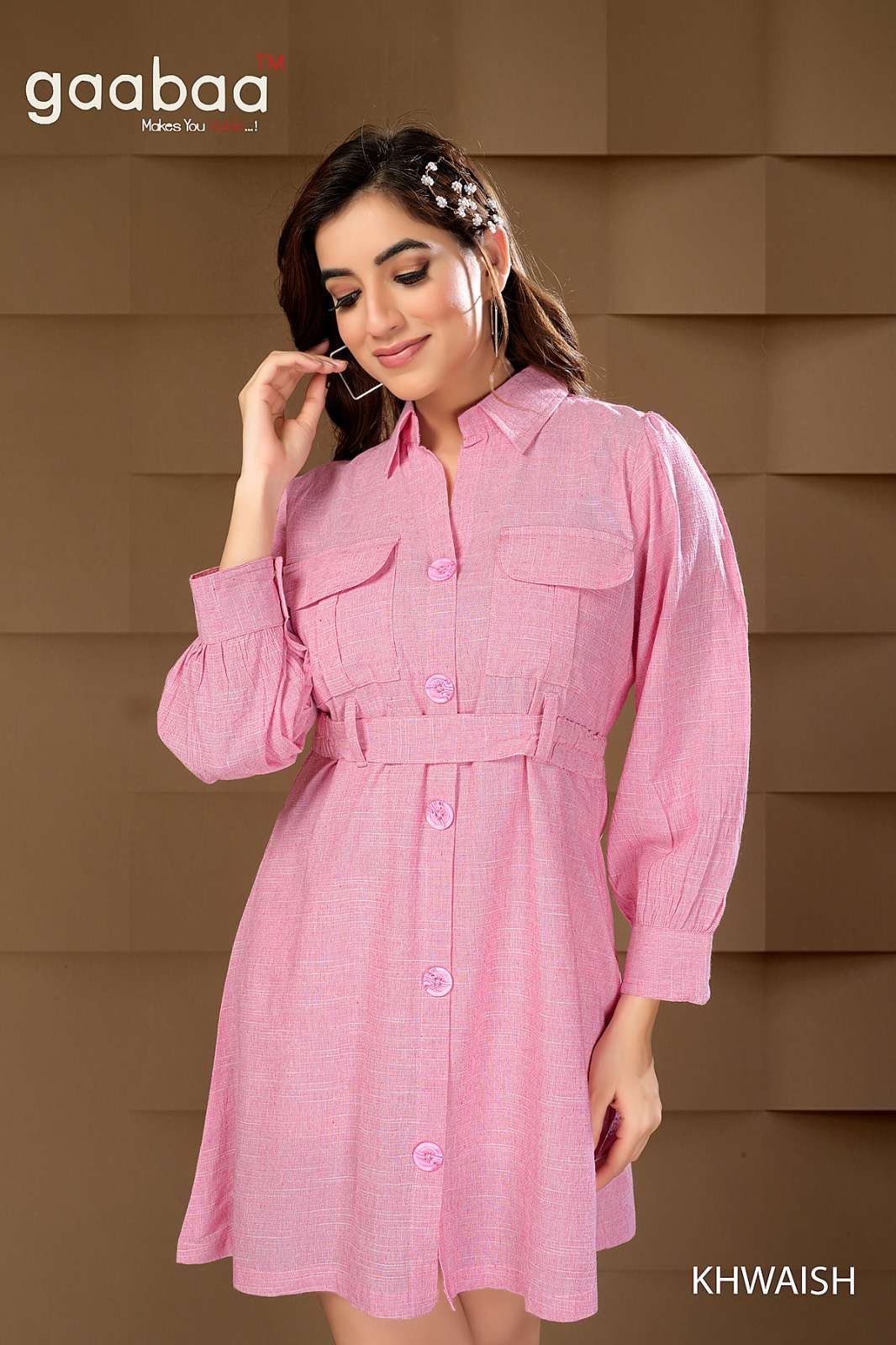 Gaabaa Khwaish Online Store Sales Office Wear Tunic Tops Collection