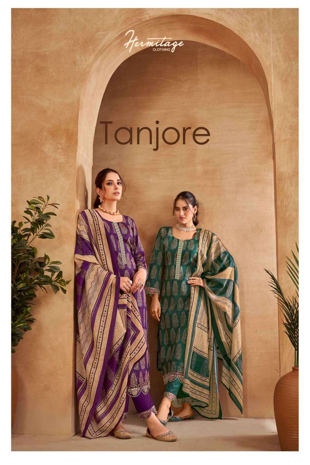 Hermitage Tanjore Fancy Cotton Salwar Kameez New Collection