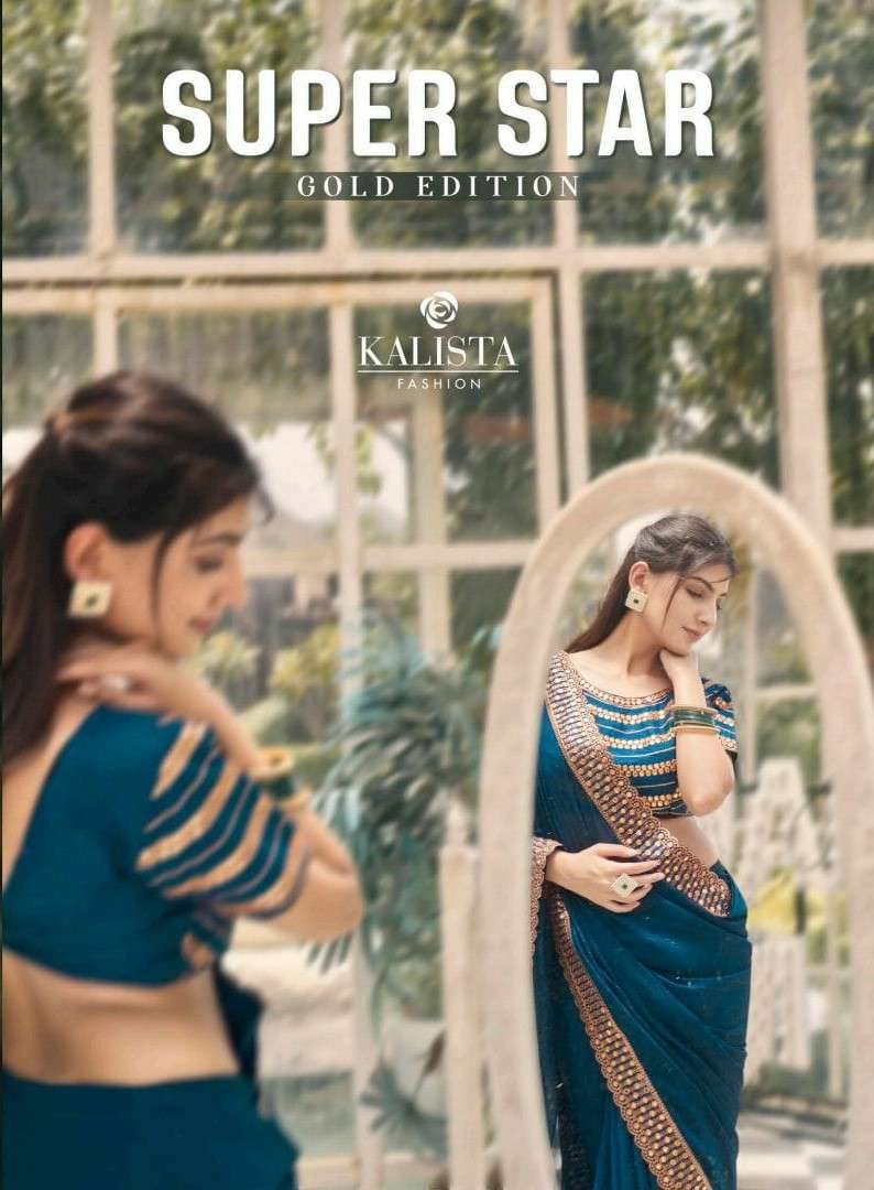 Kalista Super Star Occasion Wear Fancy Saree New Collection