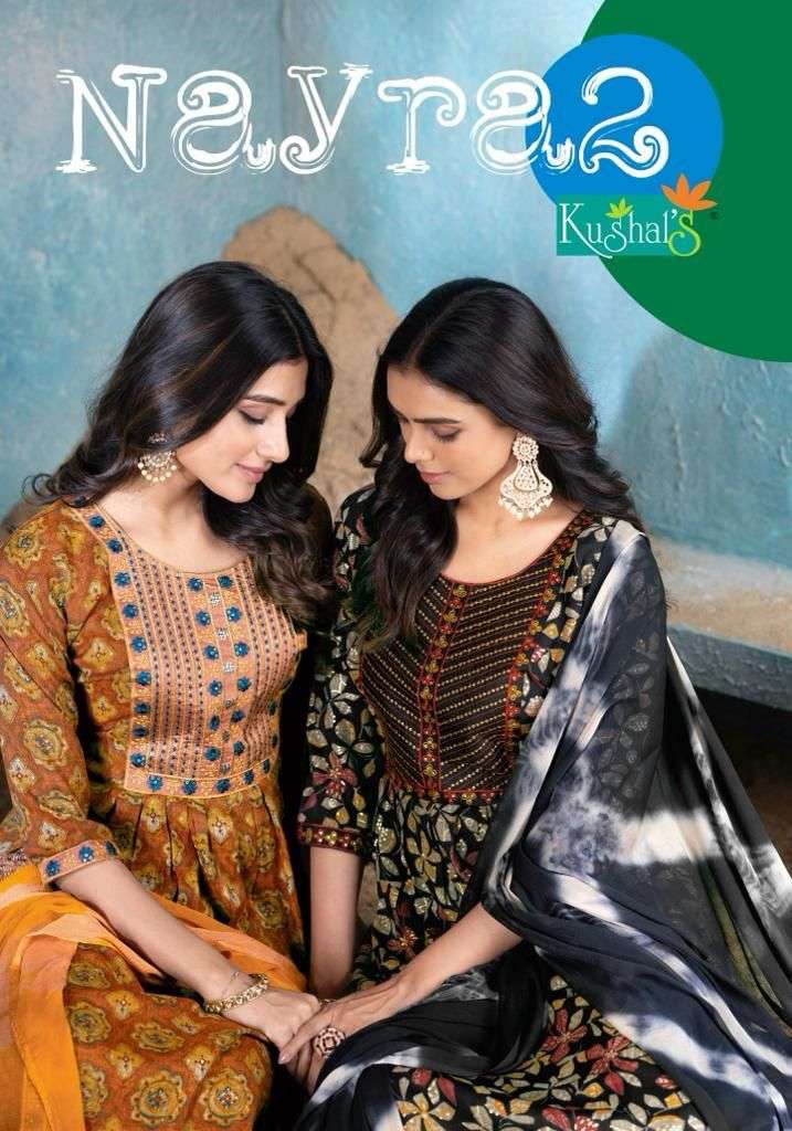 Kushals Nayra Vol 2 Exclusive Nayra Style 3 Piece Pair New Collection