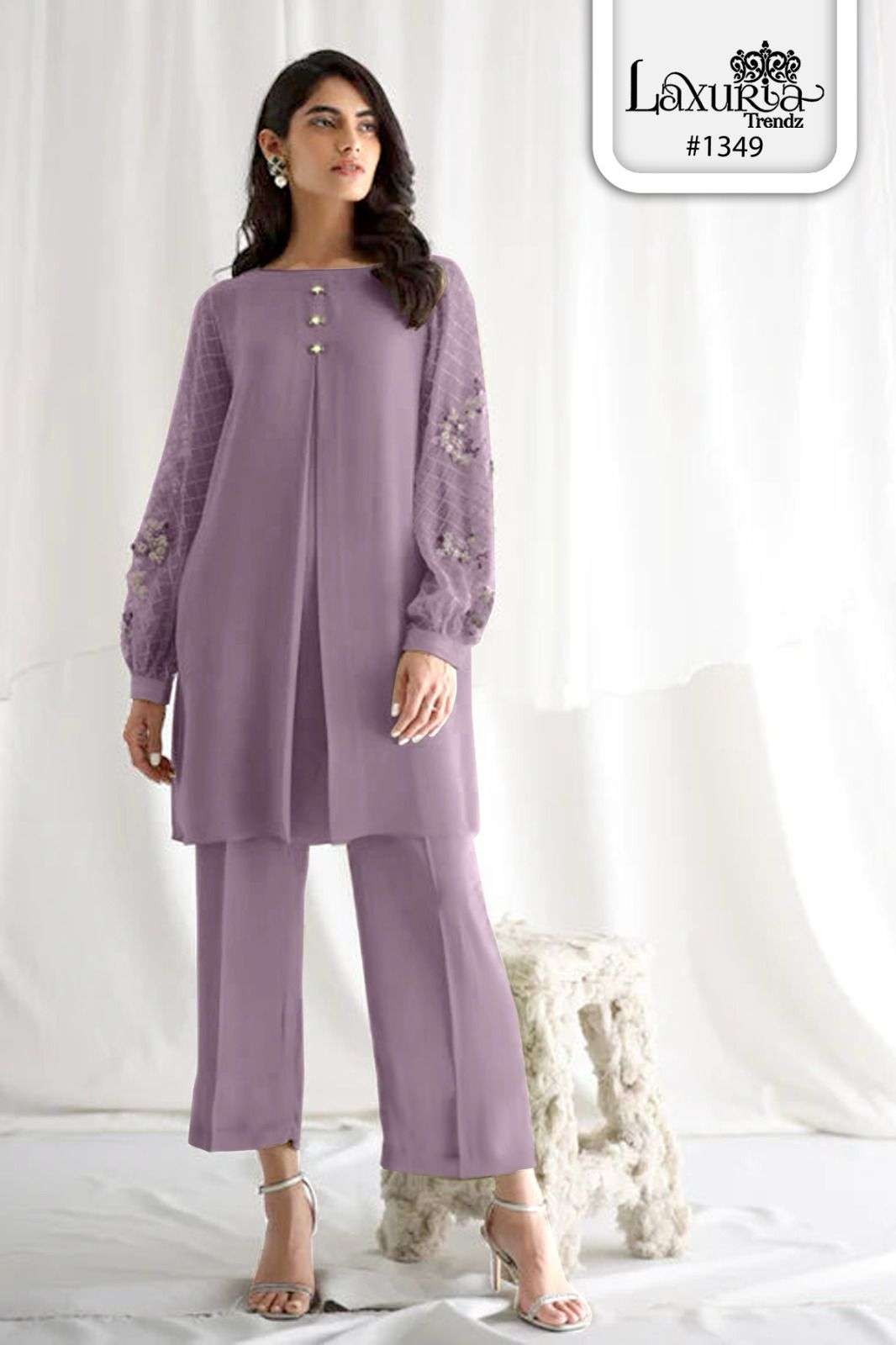 Luxuria Trendz 1349 Pakistani Style Occasion Wear Cord Set Latest Outfit