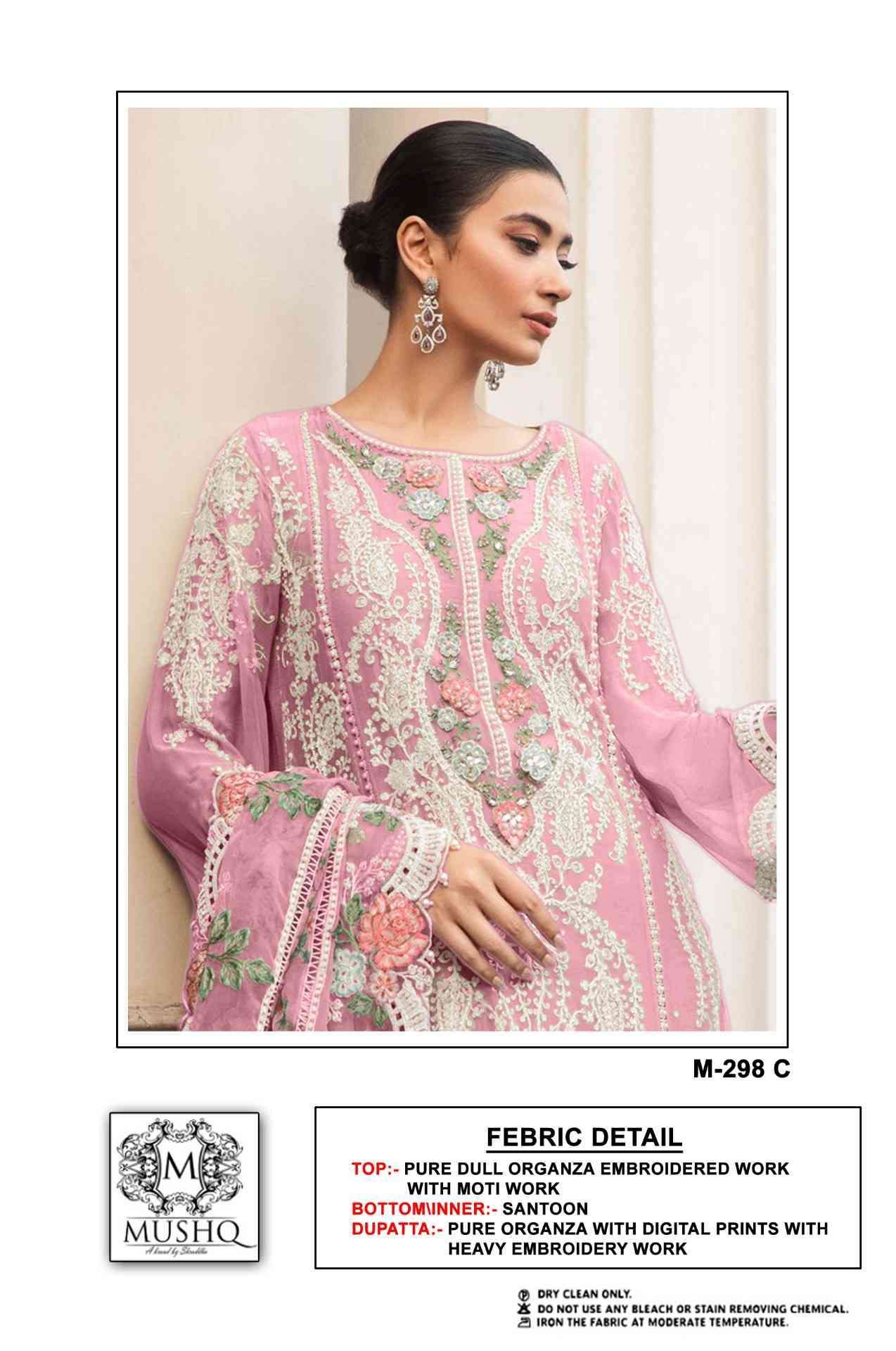 Mushq M 298 C Wedding Collection Pakistani Dress Online Collection